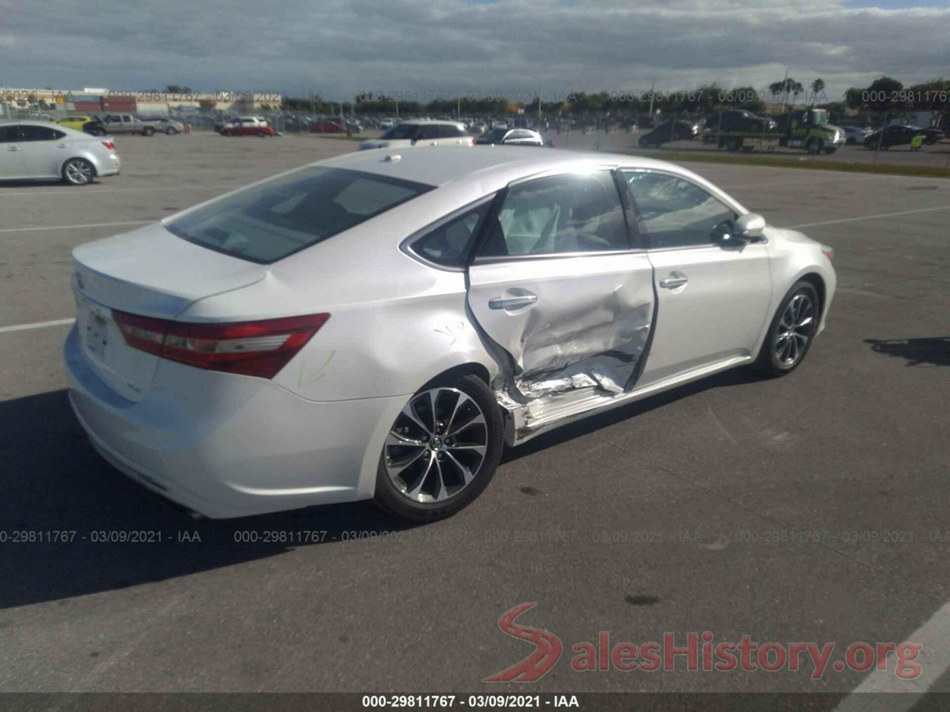 4T1BK1EB9GU221601 2016 TOYOTA AVALON