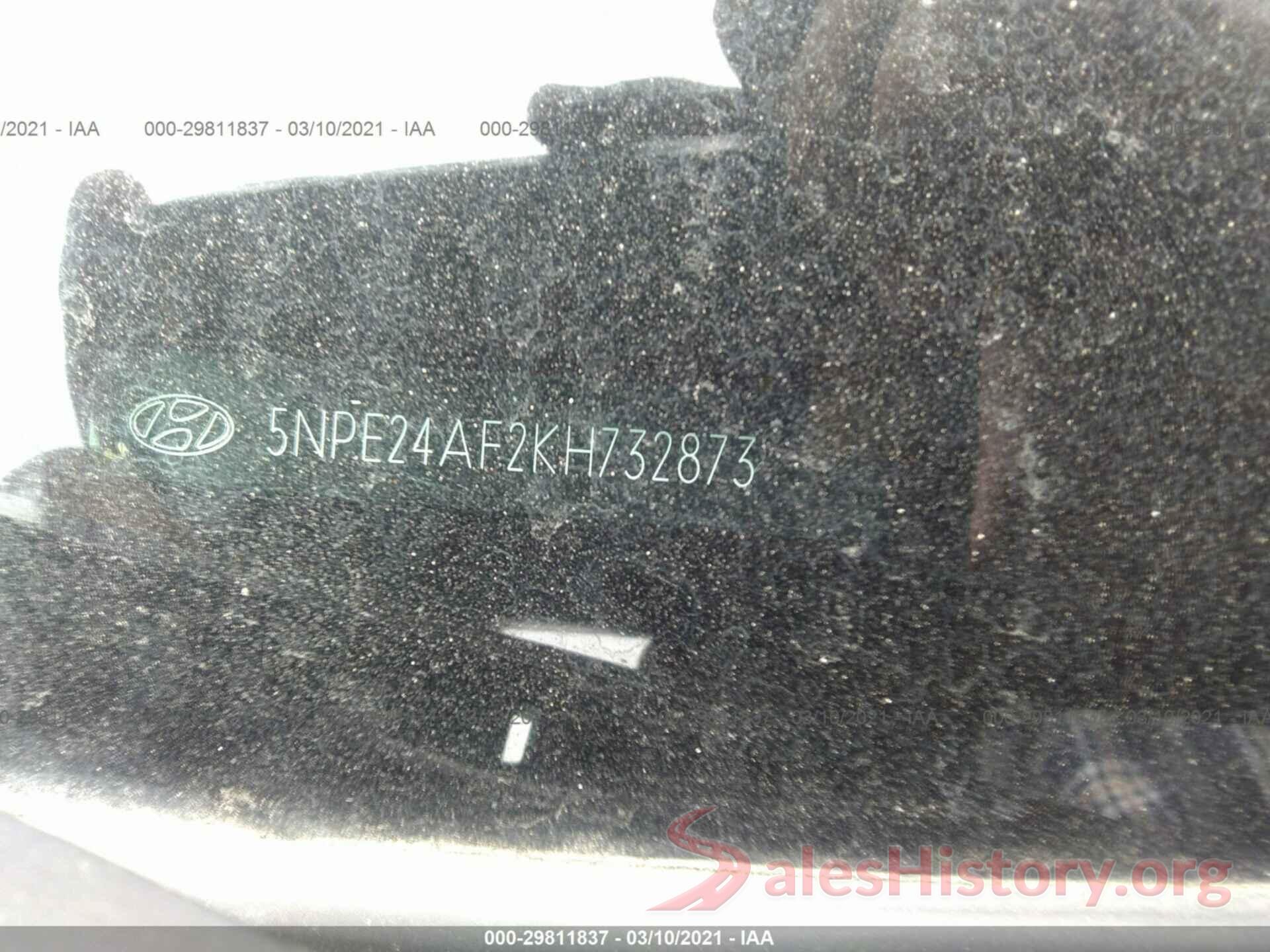 5NPE24AF2KH732873 2019 HYUNDAI SONATA