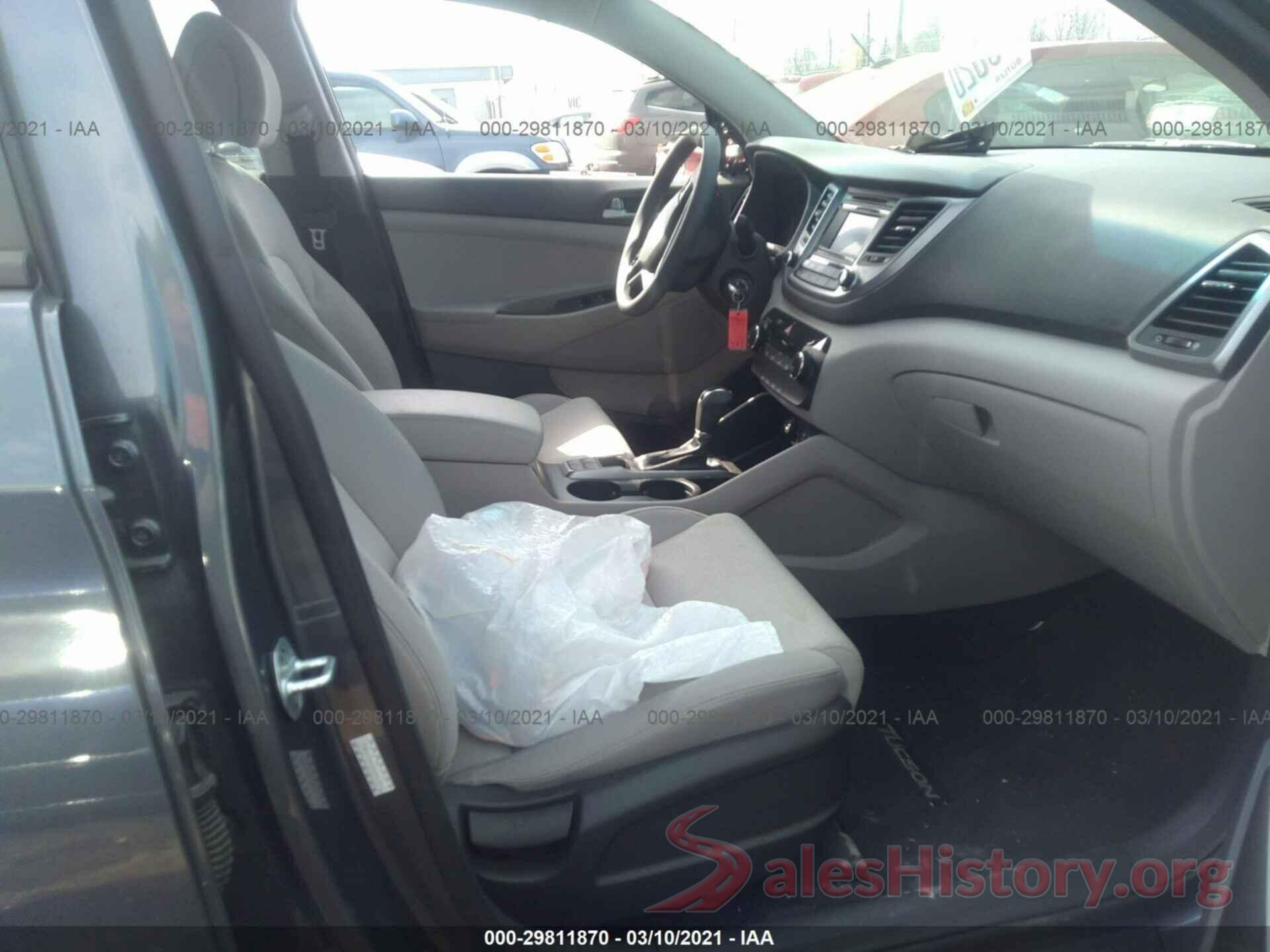 KM8J33A43HU391398 2017 HYUNDAI TUCSON