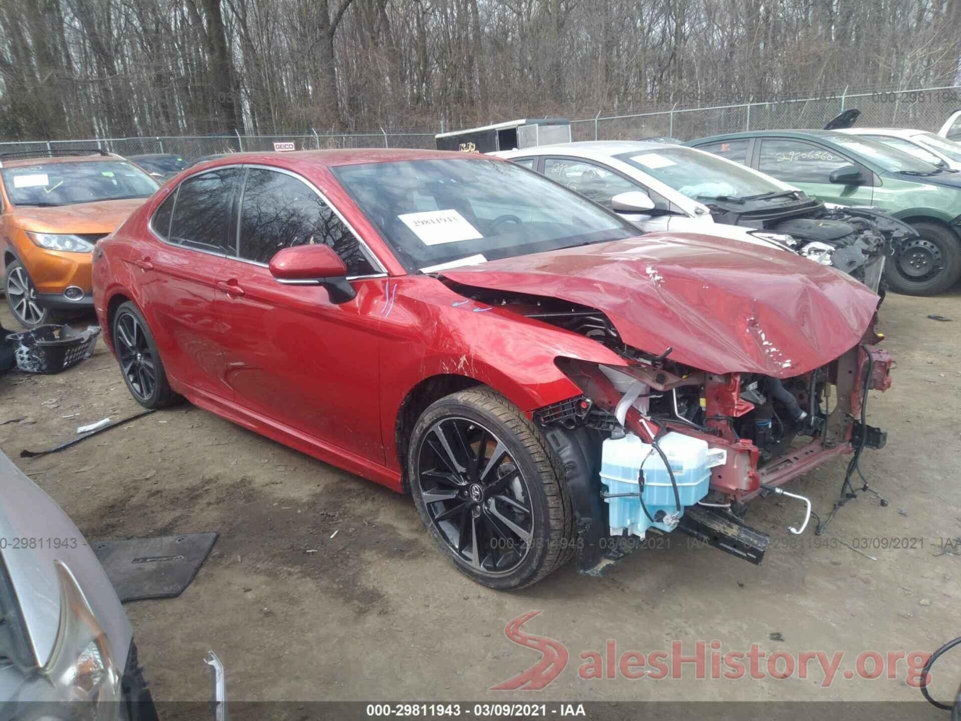 4T1B61HK5KU299110 2019 TOYOTA CAMRY