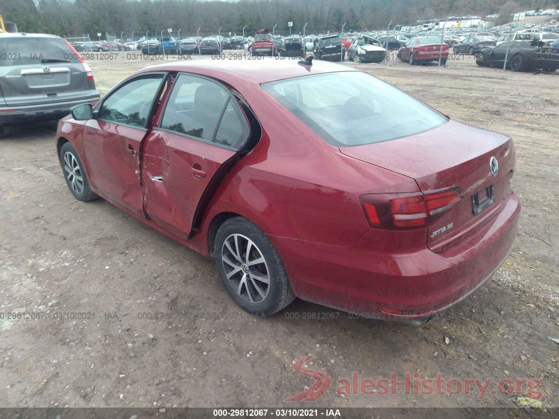 3VWB67AJ3GM413185 2016 VOLKSWAGEN JETTA SEDAN