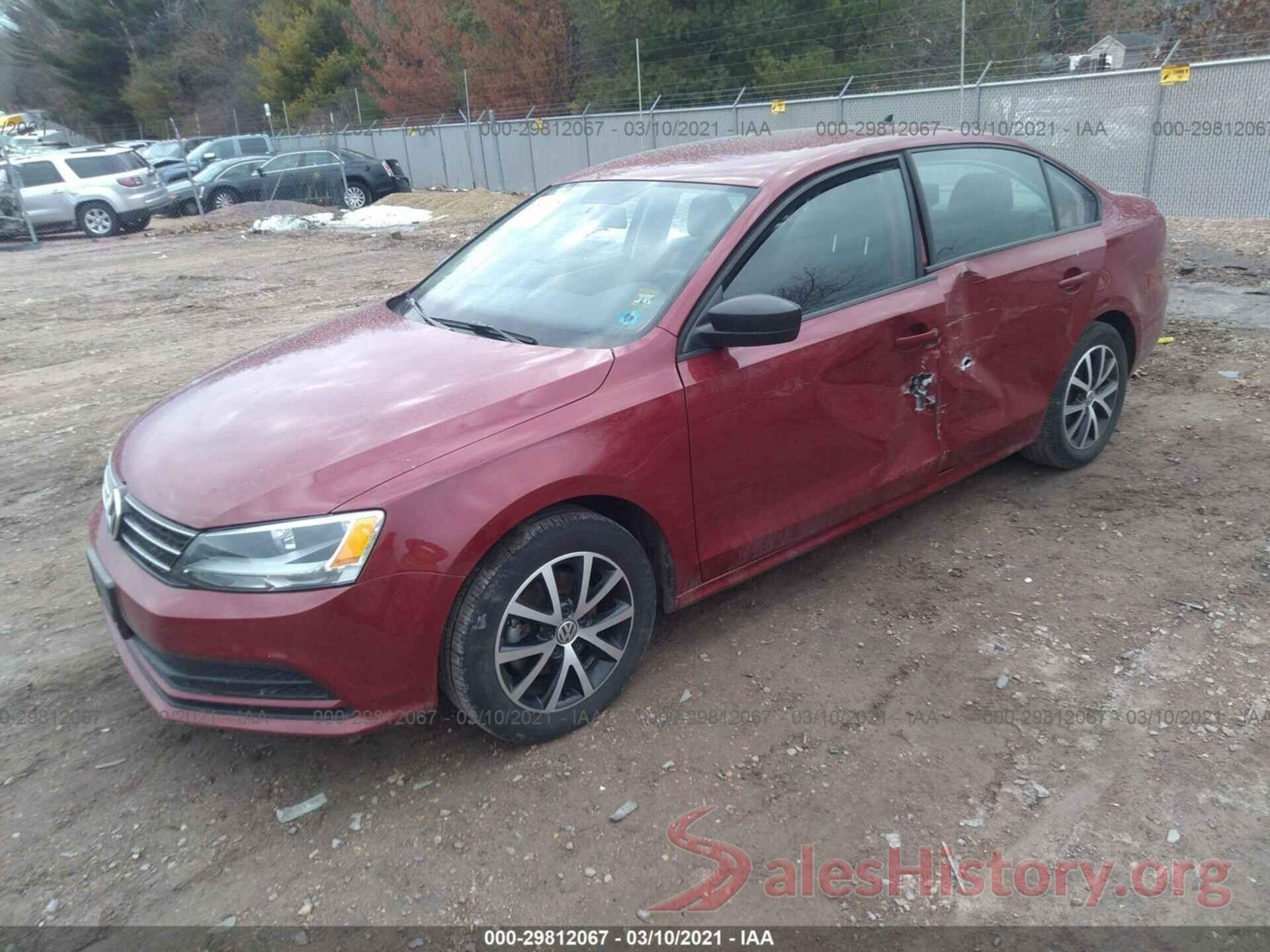 3VWB67AJ3GM413185 2016 VOLKSWAGEN JETTA SEDAN