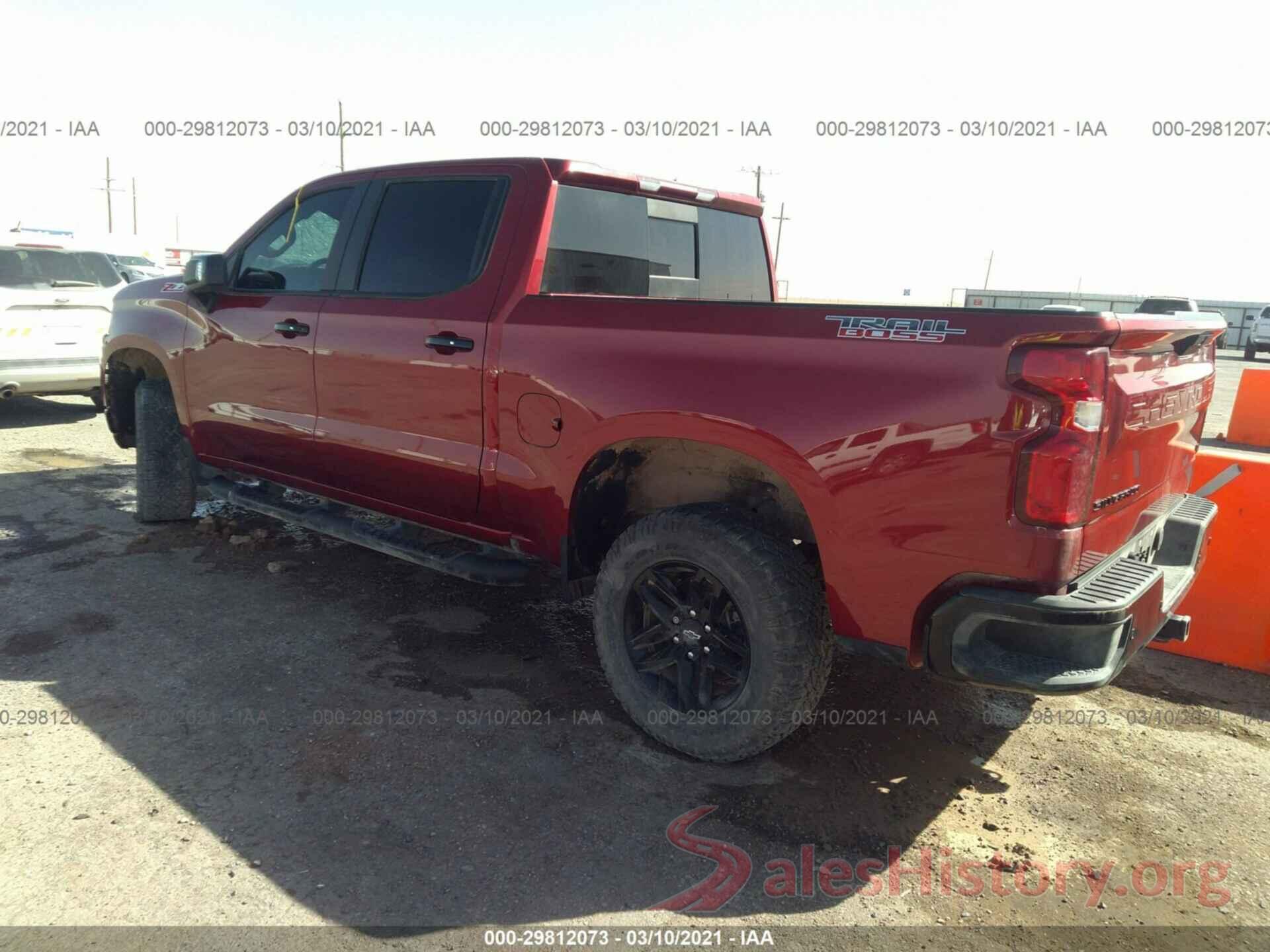 1GCPYFED1KZ229808 2019 CHEVROLET SILVERADO 1500