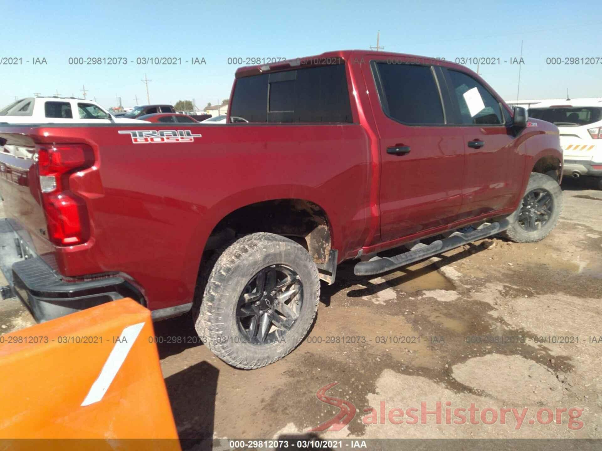 1GCPYFED1KZ229808 2019 CHEVROLET SILVERADO 1500