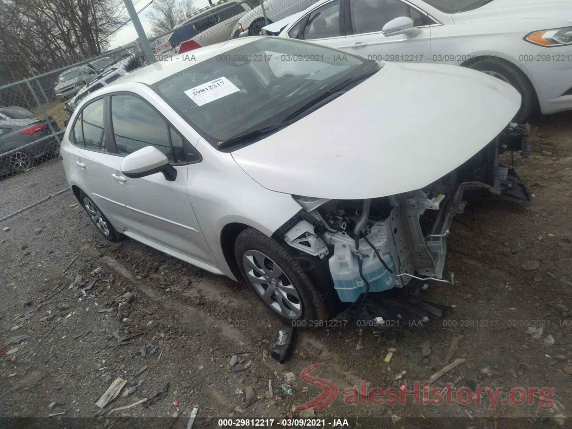 5YFEPRAE2LP096059 2020 TOYOTA COROLLA