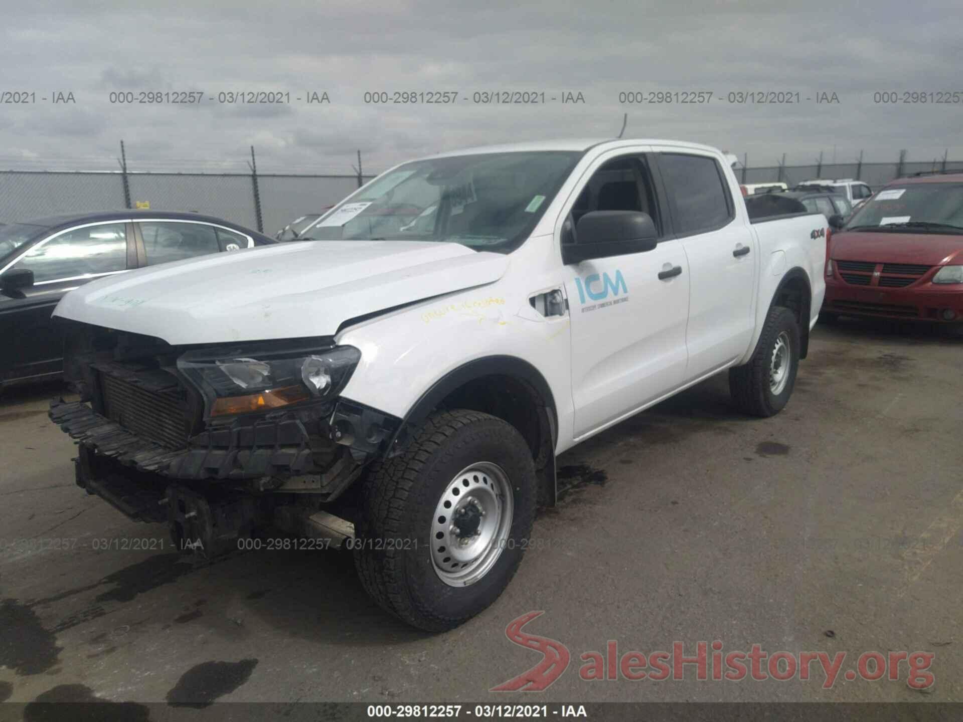 1FTER4FH6KLA61922 2019 FORD RANGER