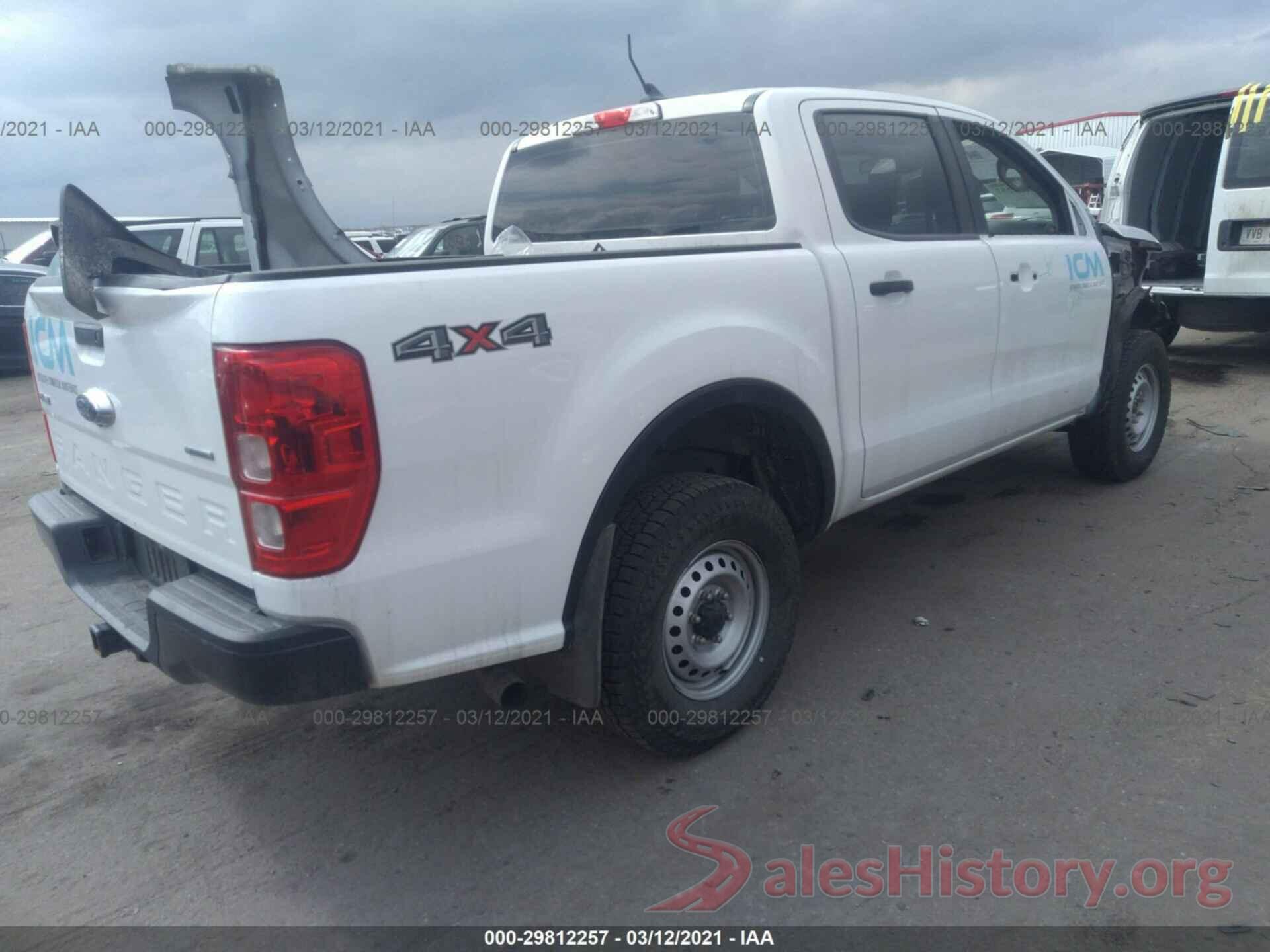 1FTER4FH6KLA61922 2019 FORD RANGER