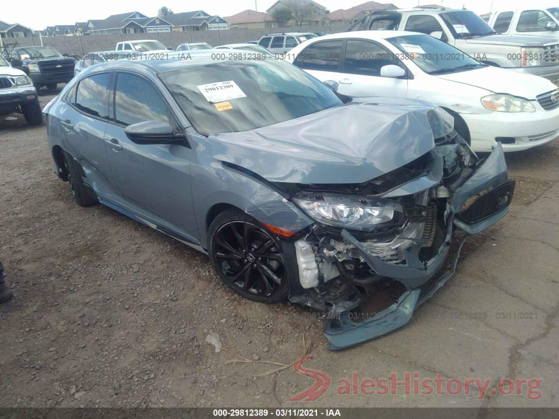 SHHFK7G41JU213322 2018 HONDA CIVIC HATCHBACK