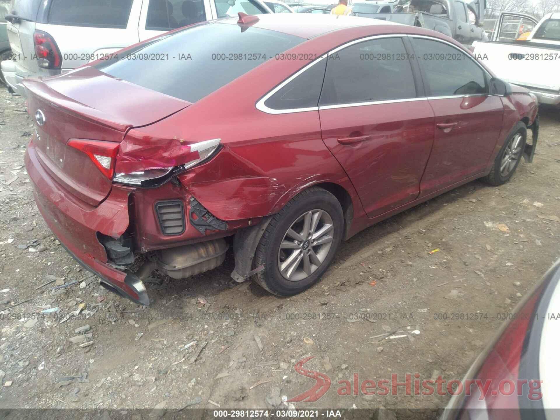 5NPE24AF1GH317938 2016 HYUNDAI SONATA