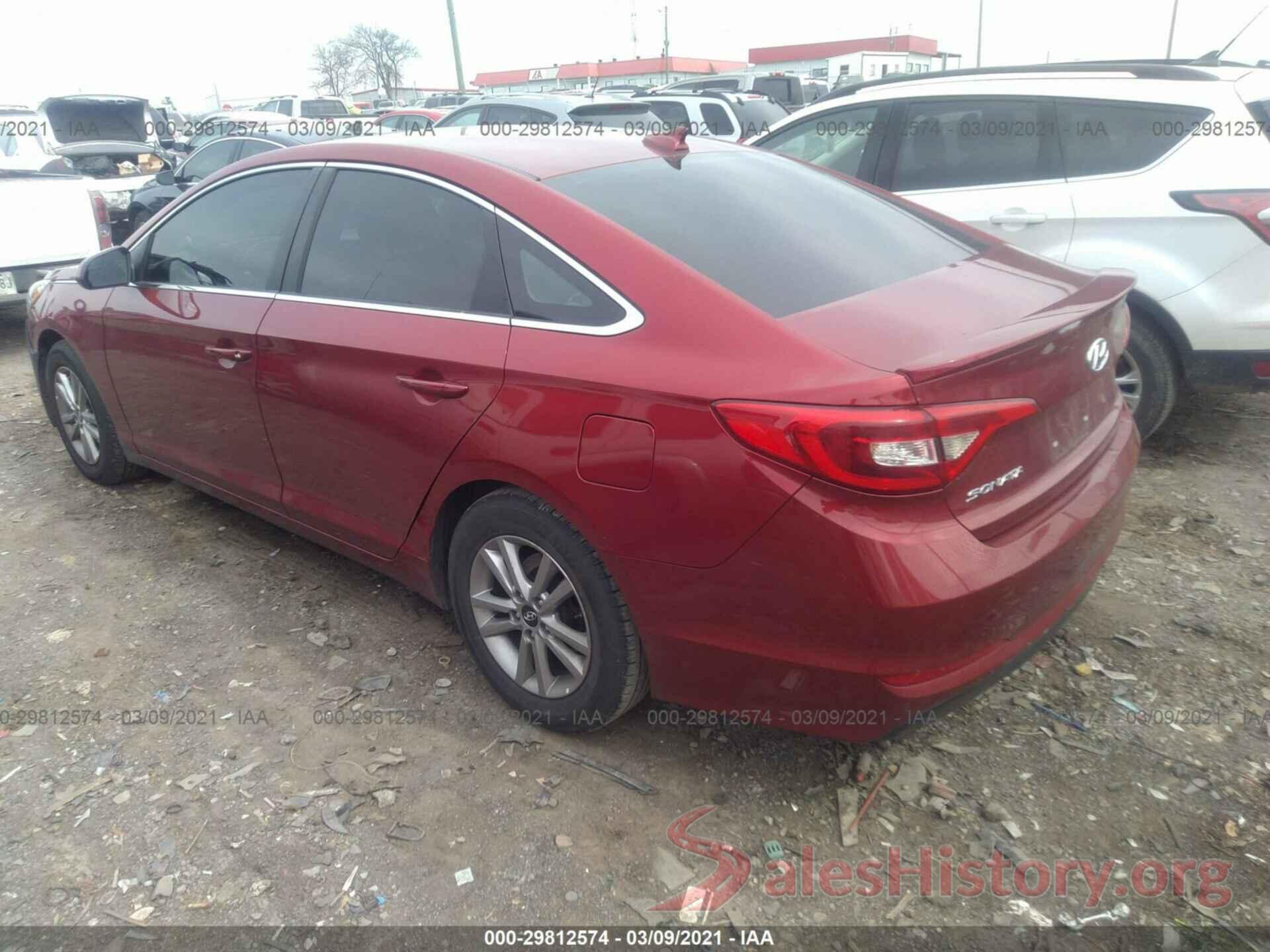 5NPE24AF1GH317938 2016 HYUNDAI SONATA