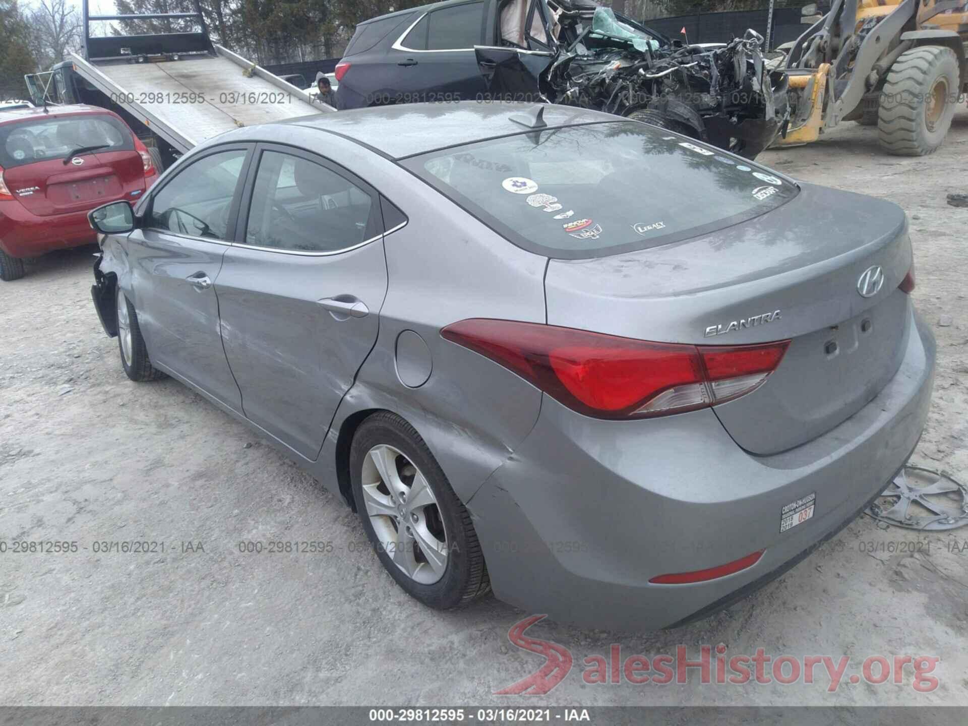 KMHDH4AE6GU493676 2016 HYUNDAI ELANTRA