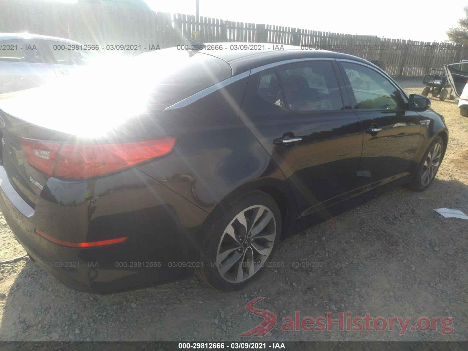 5XXGR4A60FG409637 2015 KIA OPTIMA