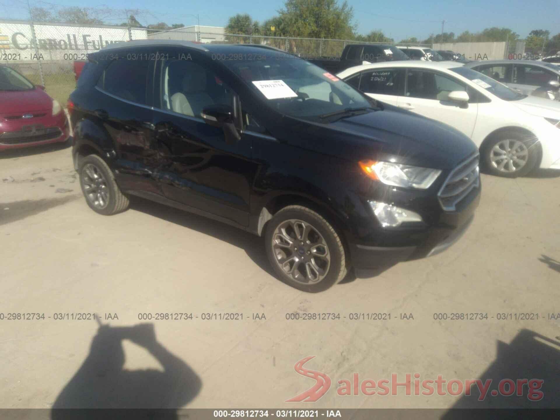 MAJ6S3KL3KC267671 2019 FORD ECOSPORT