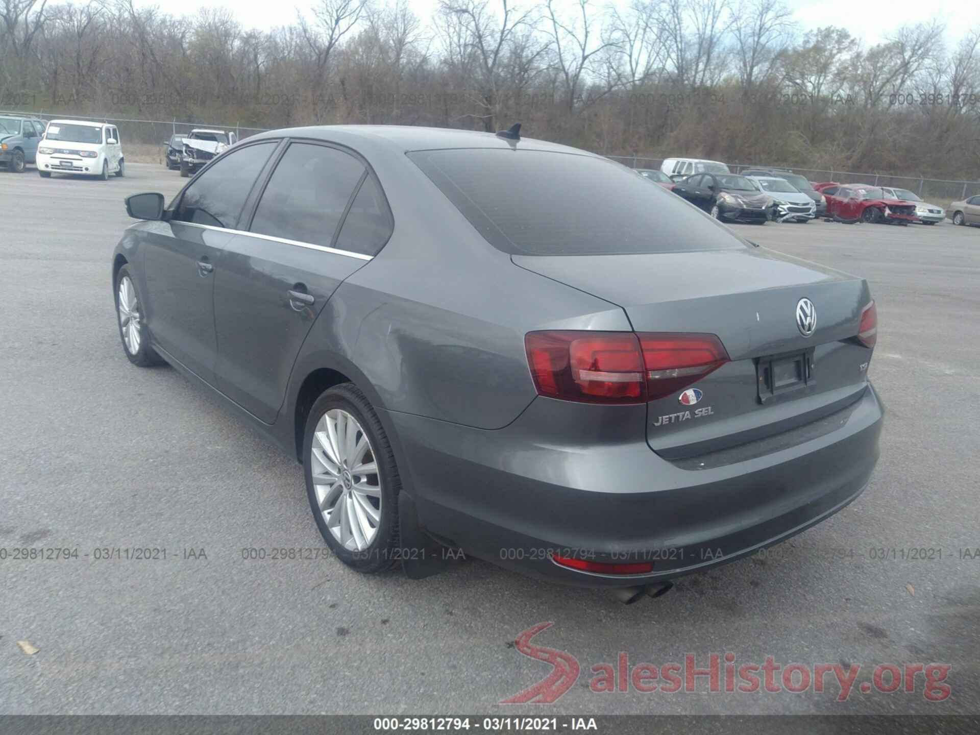 3VWL17AJXGM205467 2016 VOLKSWAGEN JETTA SEDAN