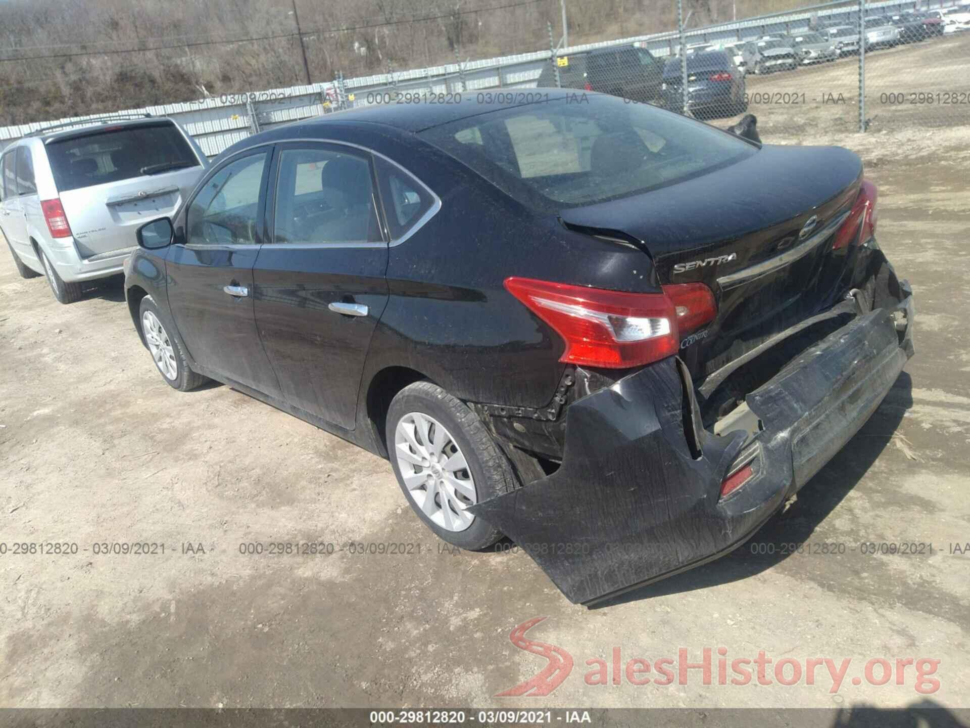 3N1AB7AP4HY395534 2017 NISSAN SENTRA