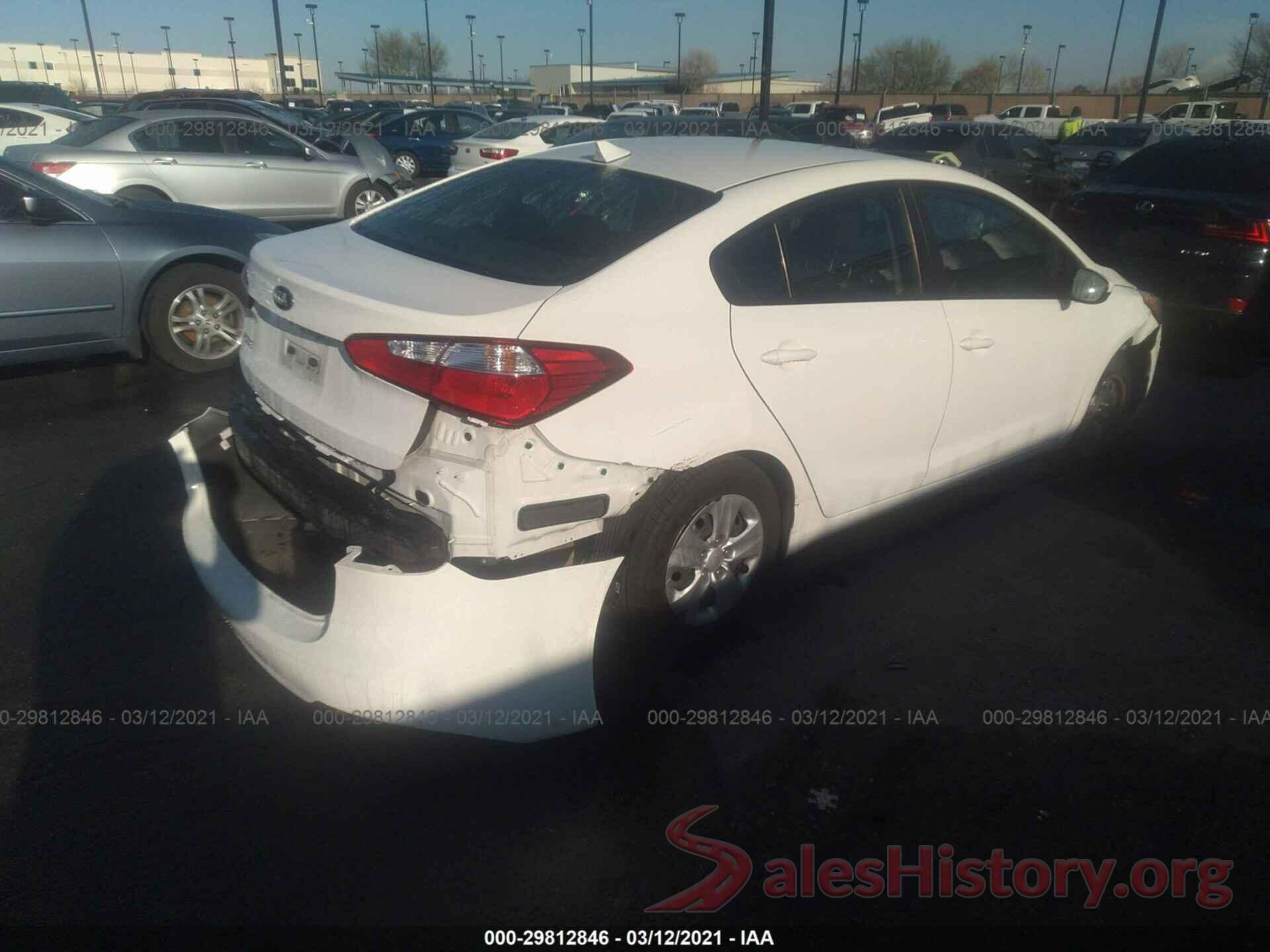 KNAFK4A64G5617345 2016 KIA FORTE