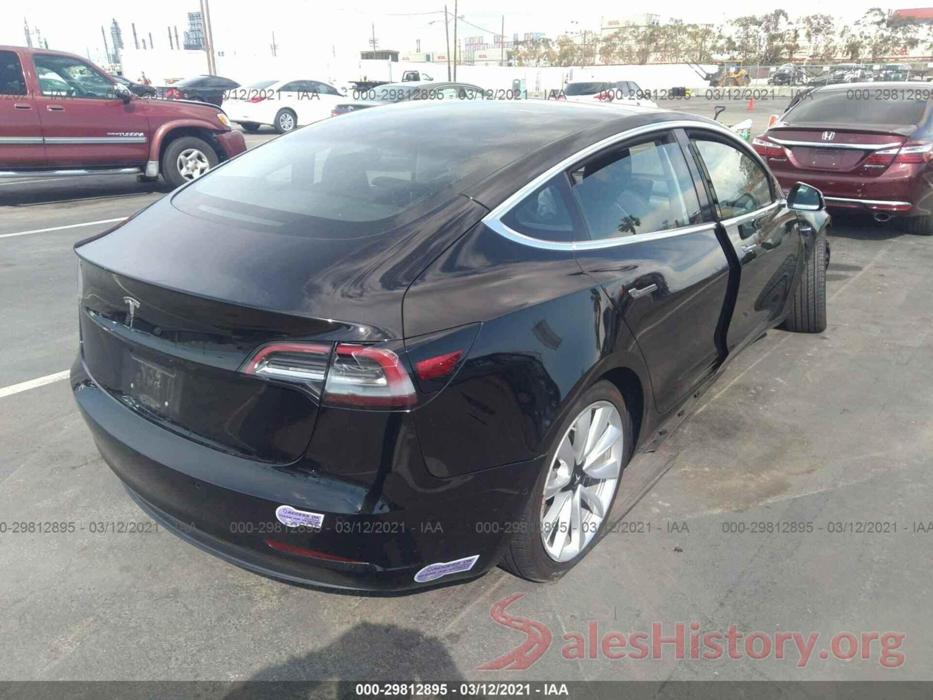 5YJ3E1EA5JF122720 2018 TESLA MODEL 3