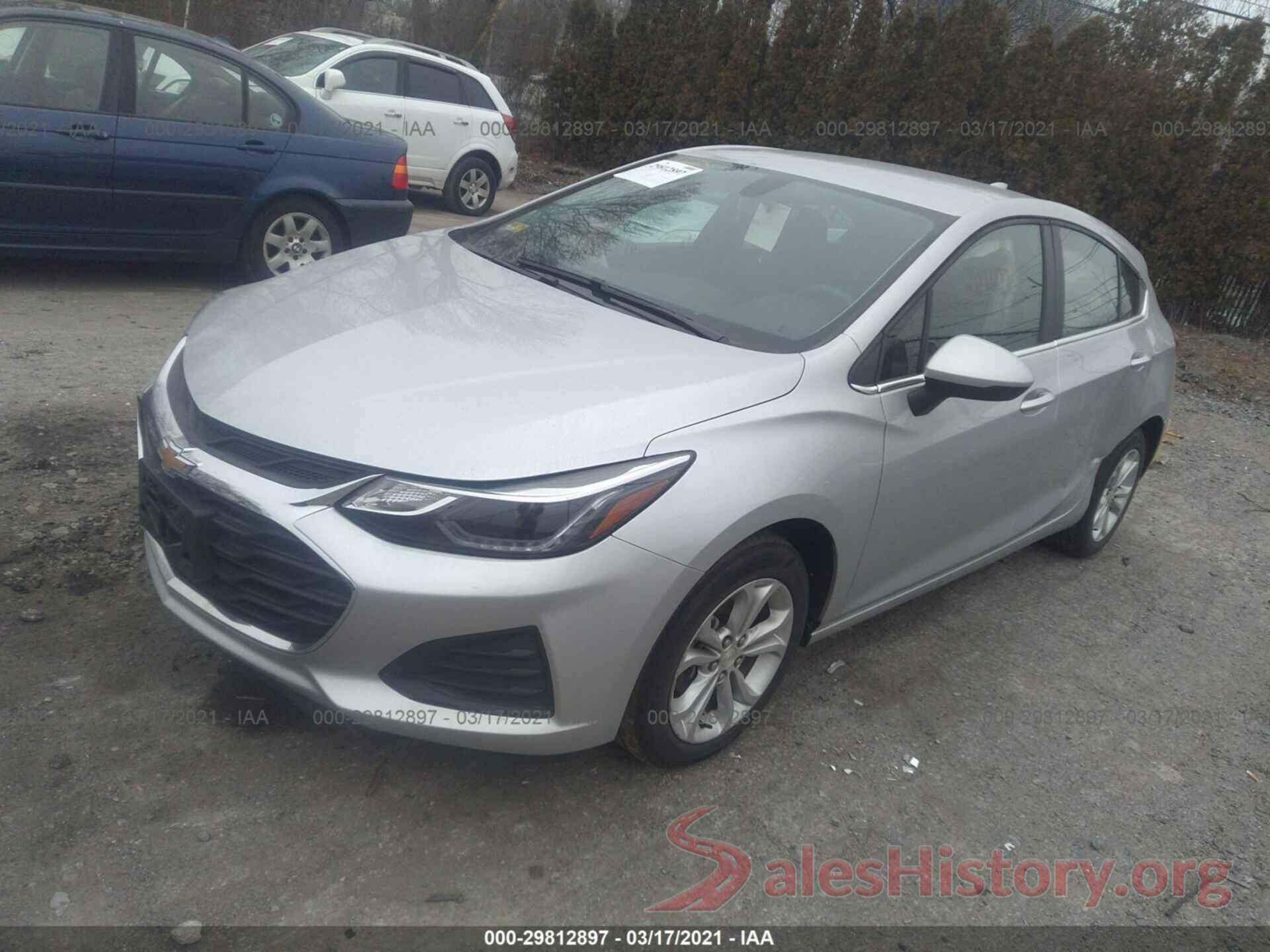 3G1BE6SM2KS539818 2019 CHEVROLET CRUZE