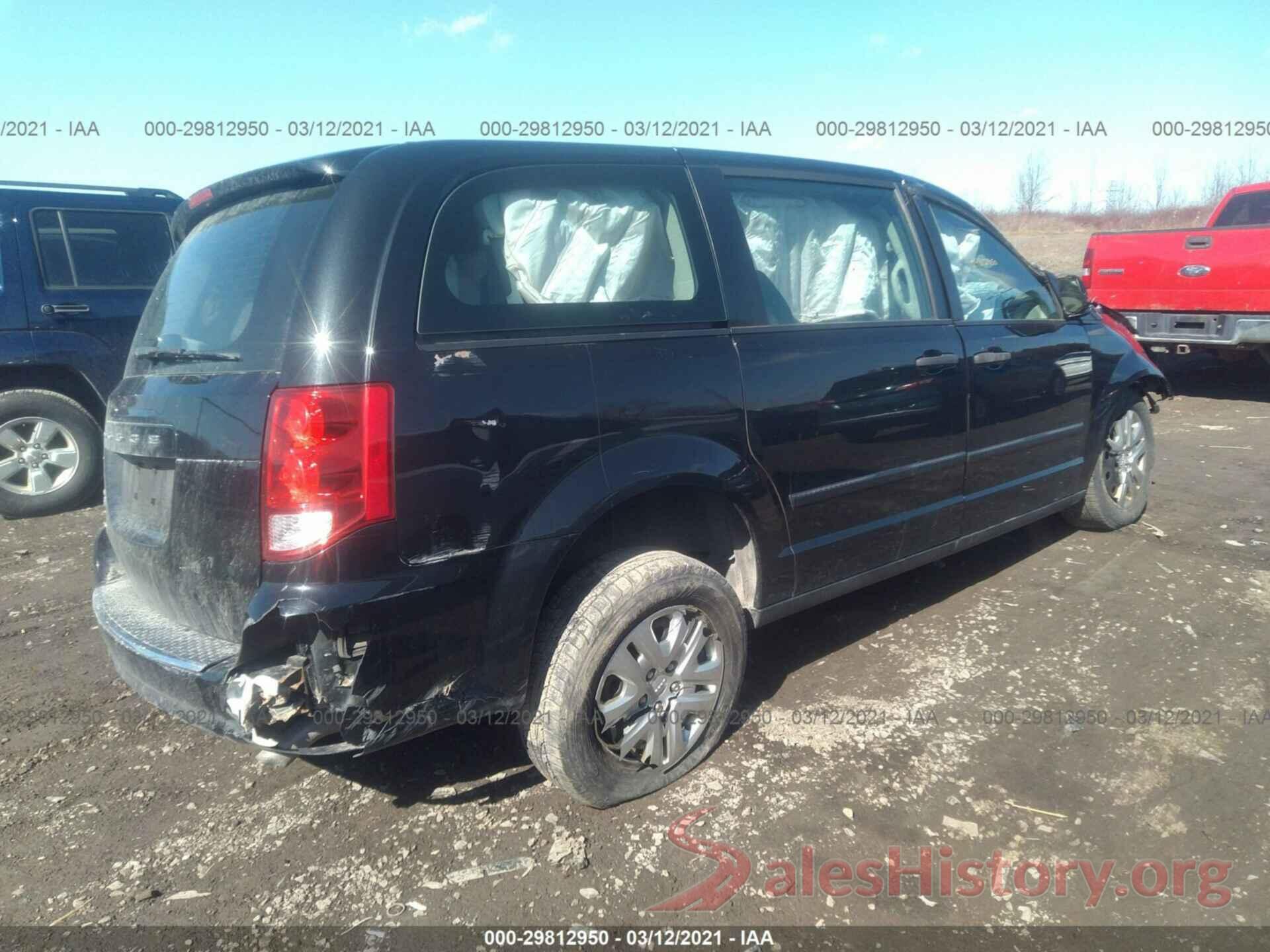 2C4RDGBG2GR350504 2016 DODGE GRAND CARAVAN