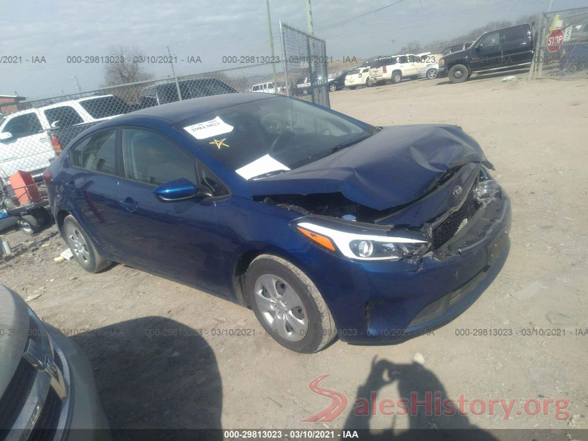 3KPFK4A73JE168411 2018 KIA FORTE