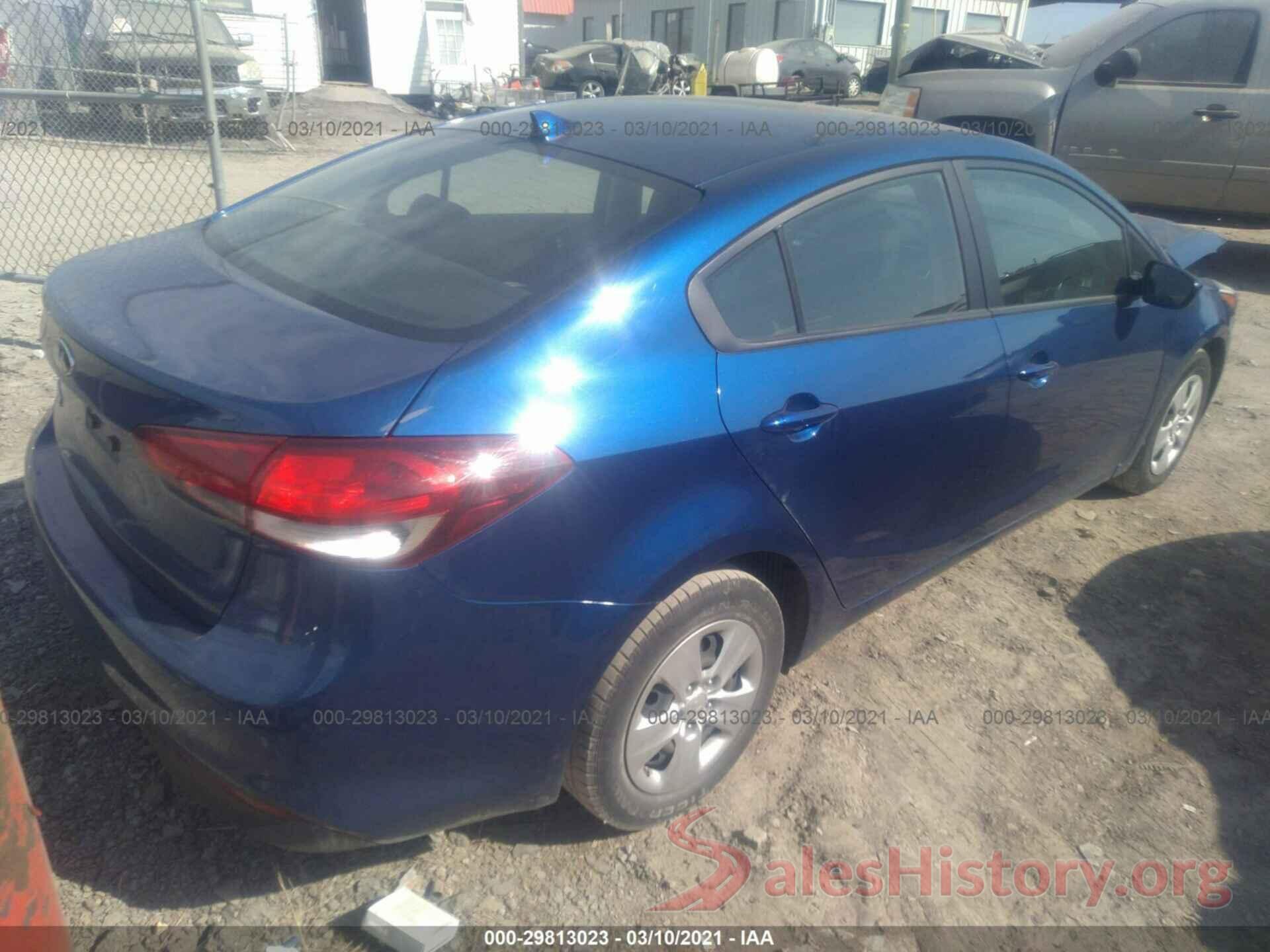 3KPFK4A73JE168411 2018 KIA FORTE