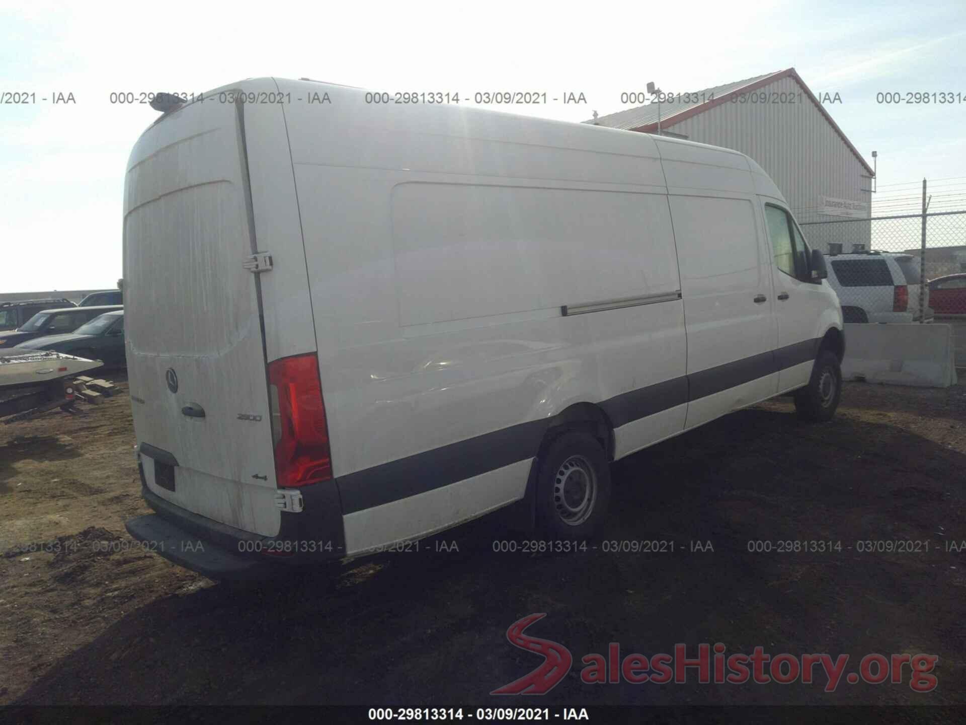 W1W4EDVY4LT023751 2020 MERCEDES-BENZ SPRINTER CARGO VAN