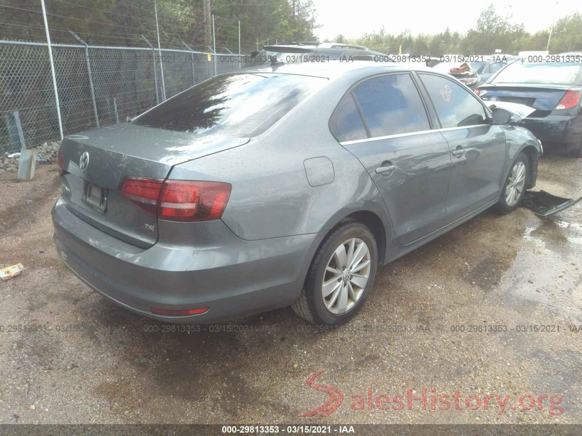 3VWD67AJ9GM416651 2016 VOLKSWAGEN JETTA SEDAN