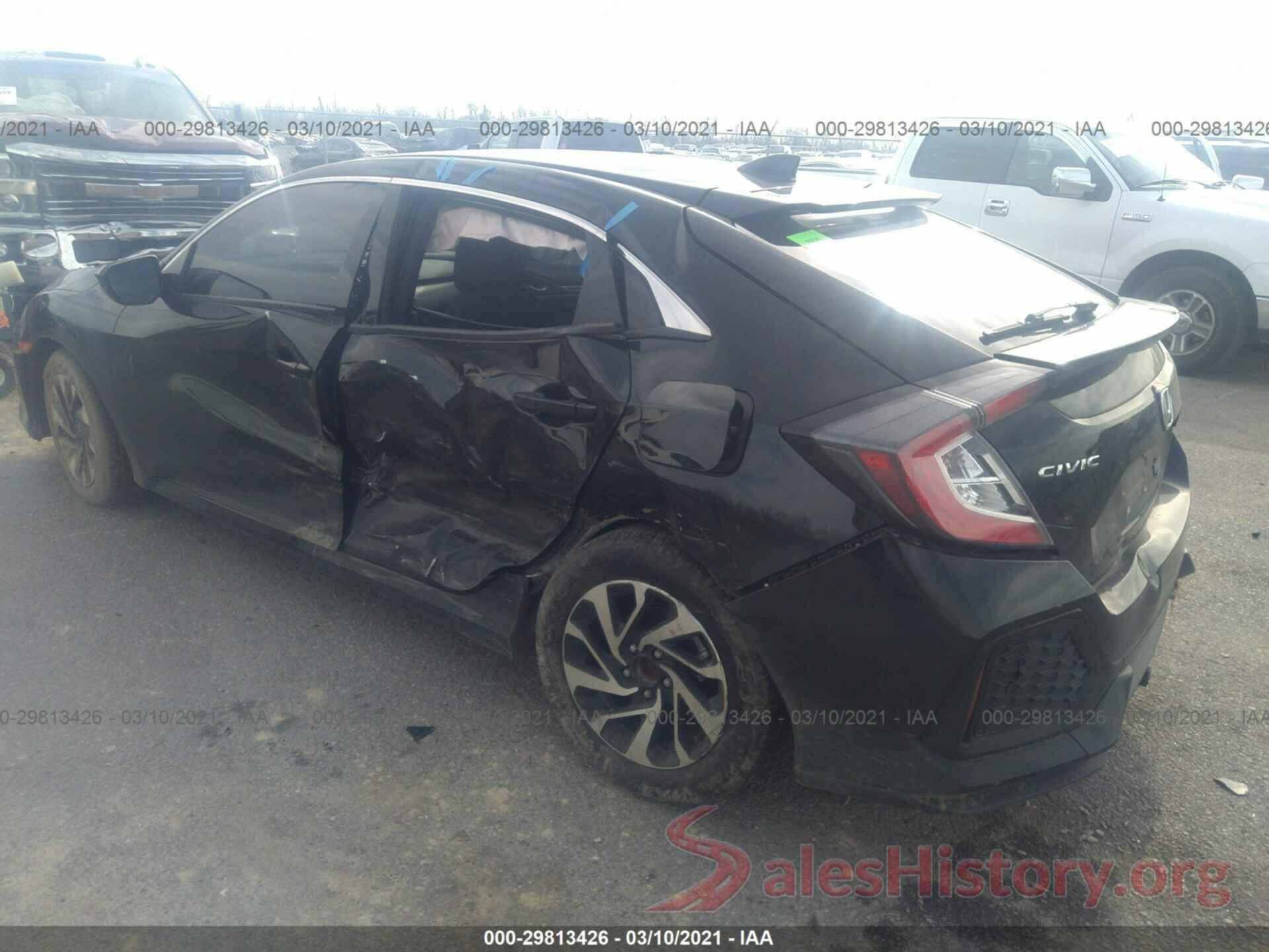 SHHFK7H3XHU232581 2017 HONDA CIVIC HATCHBACK