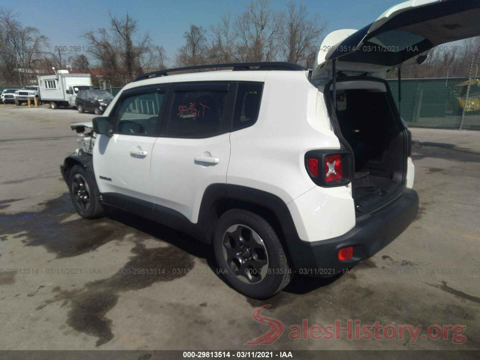 ZACCJAAB1HPG07577 2017 JEEP RENEGADE