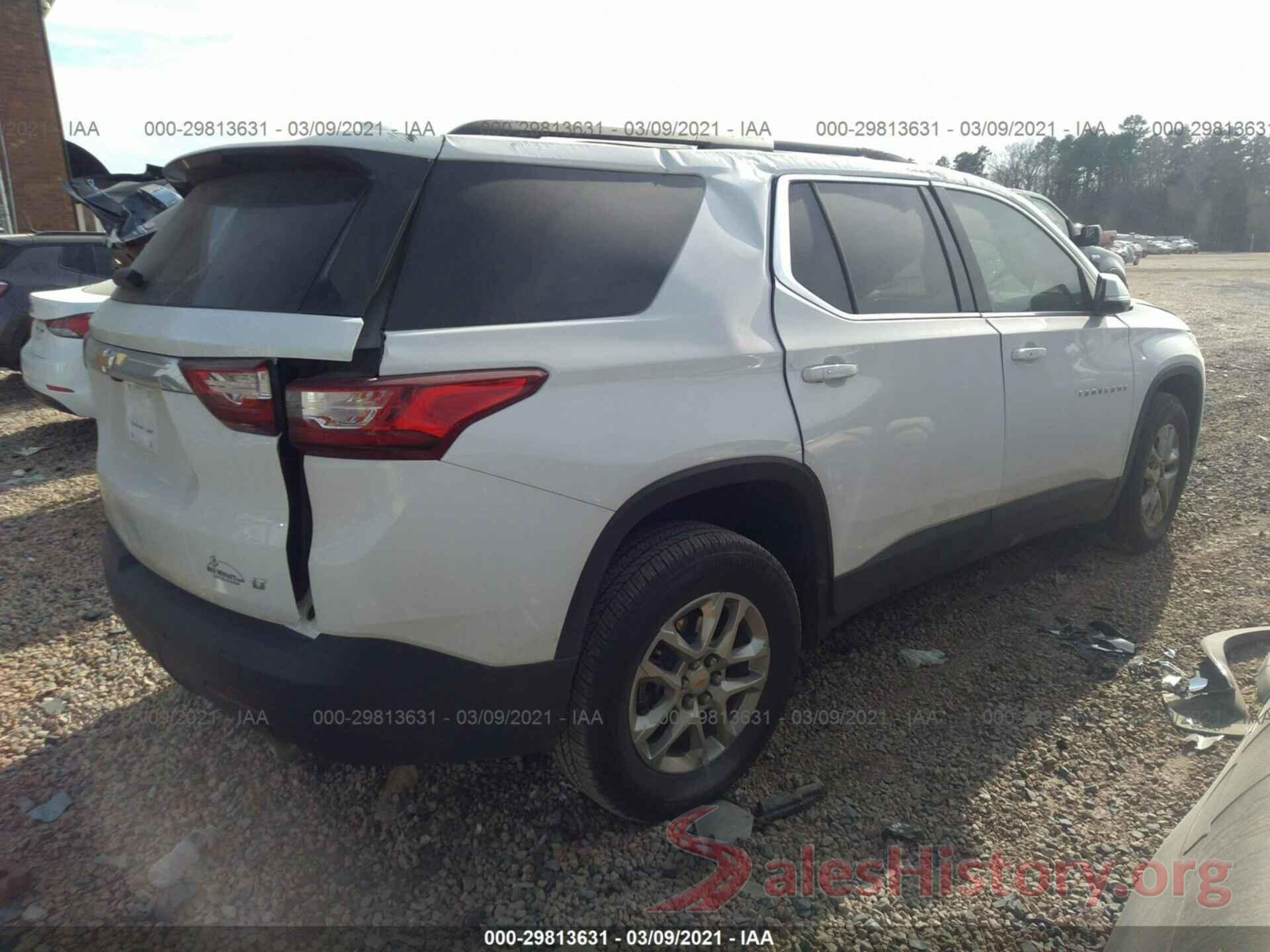 1GNERGKW5LJ248918 2020 CHEVROLET TRAVERSE