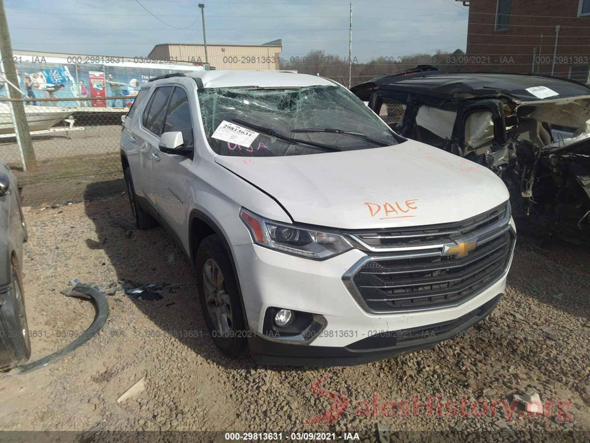 1GNERGKW5LJ248918 2020 CHEVROLET TRAVERSE