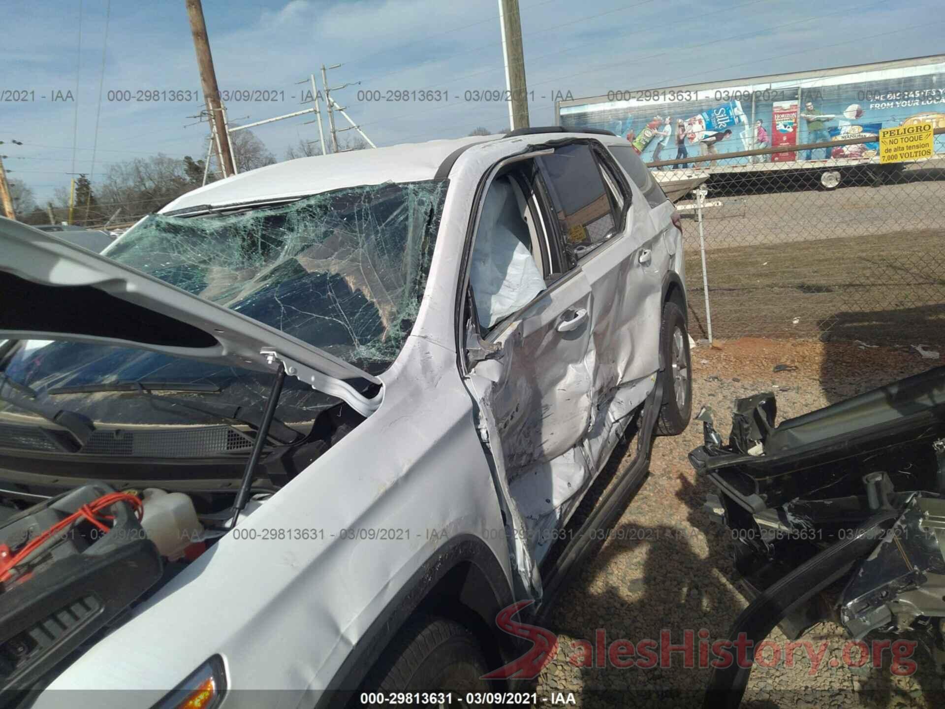 1GNERGKW5LJ248918 2020 CHEVROLET TRAVERSE