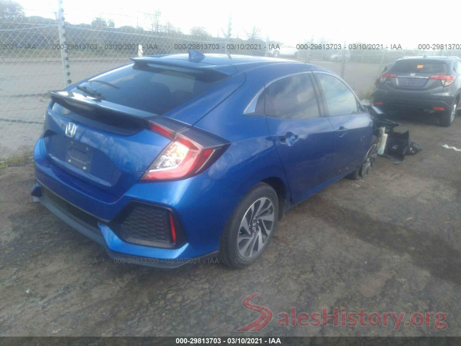 SHHFK7H27HU423026 2017 HONDA CIVIC HATCHBACK