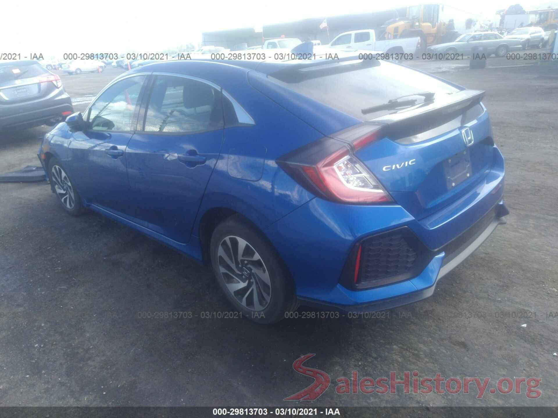 SHHFK7H27HU423026 2017 HONDA CIVIC HATCHBACK