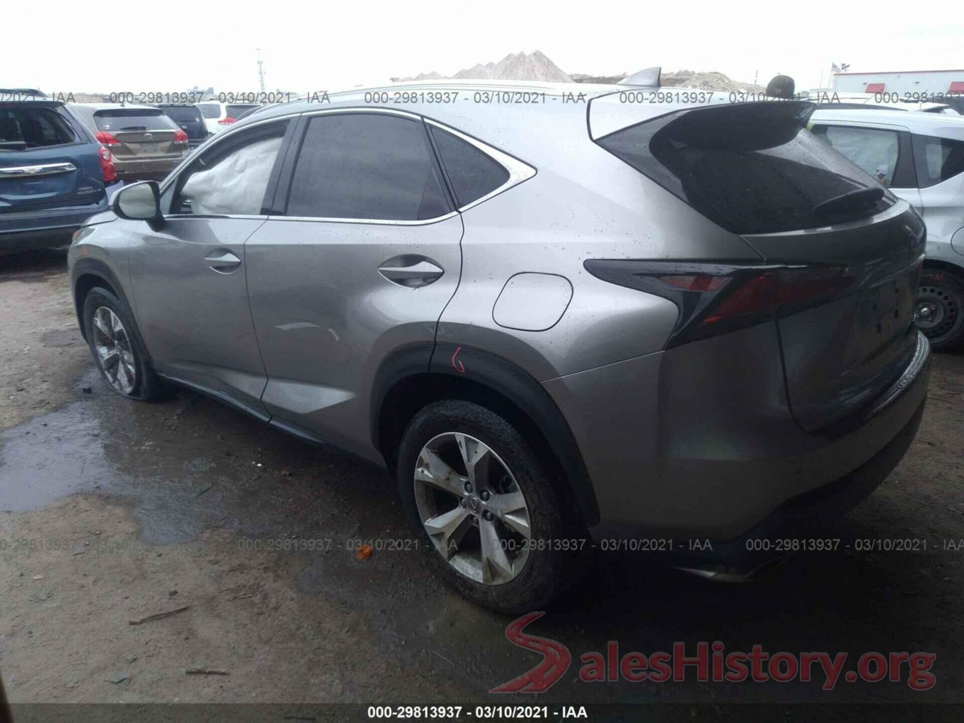 JTJYARBZ8H2053087 2017 LEXUS NX