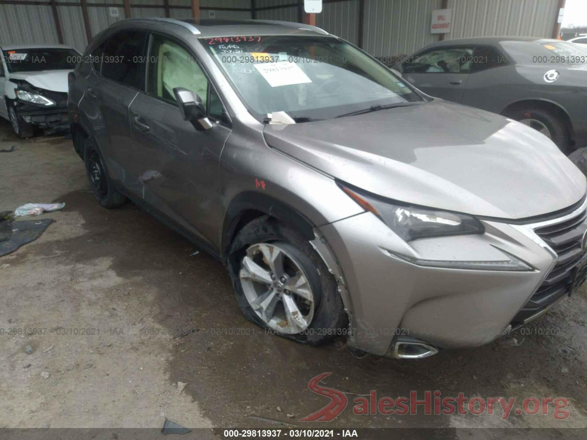 JTJYARBZ8H2053087 2017 LEXUS NX