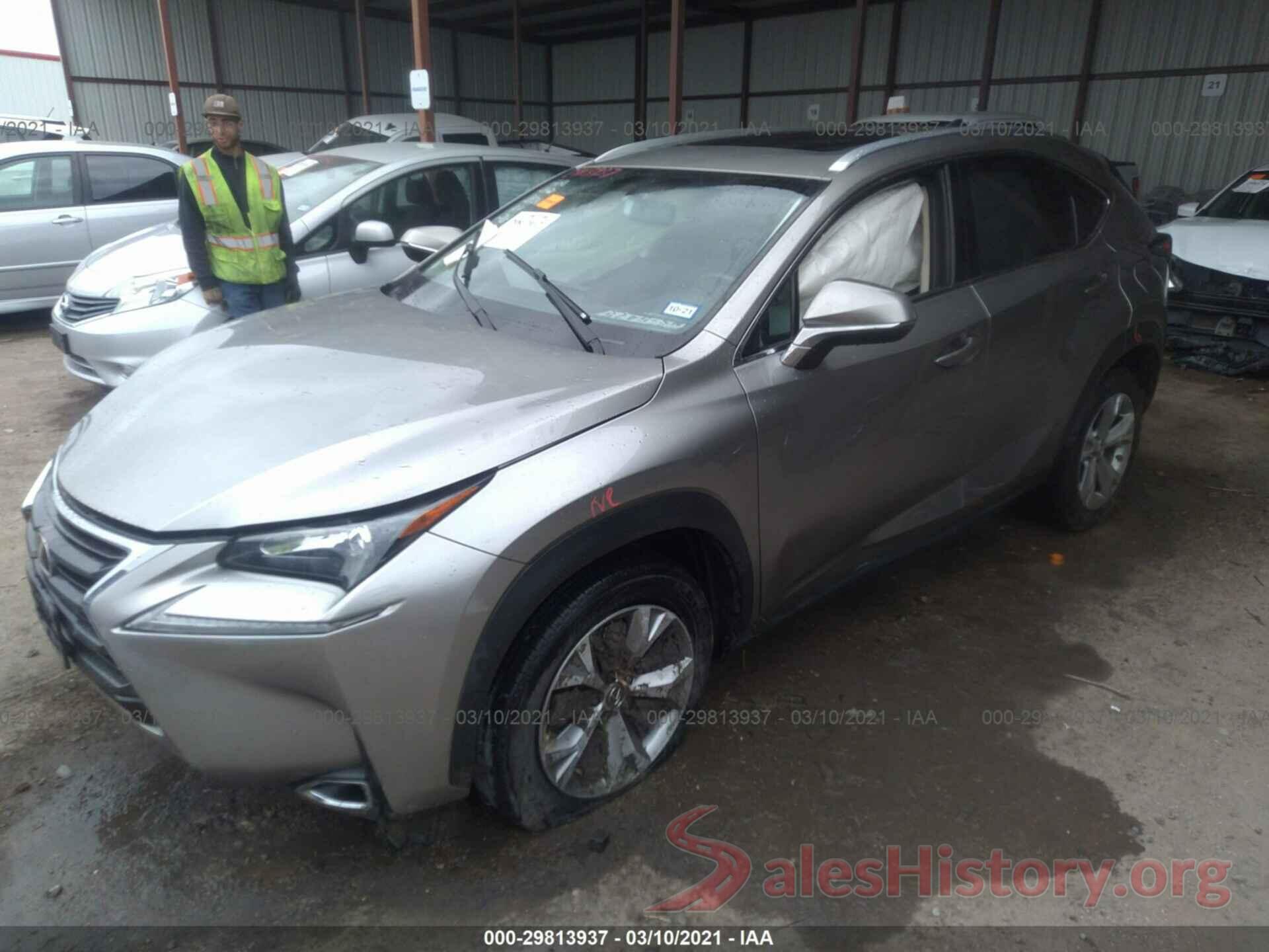 JTJYARBZ8H2053087 2017 LEXUS NX