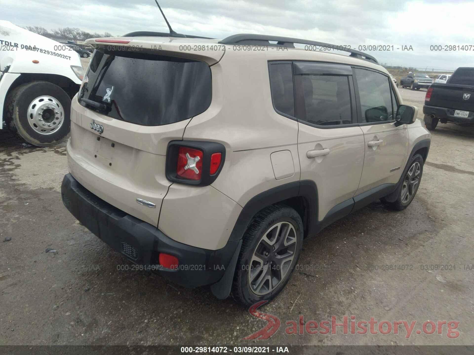 ZACCJABT9GPE14860 2016 JEEP RENEGADE