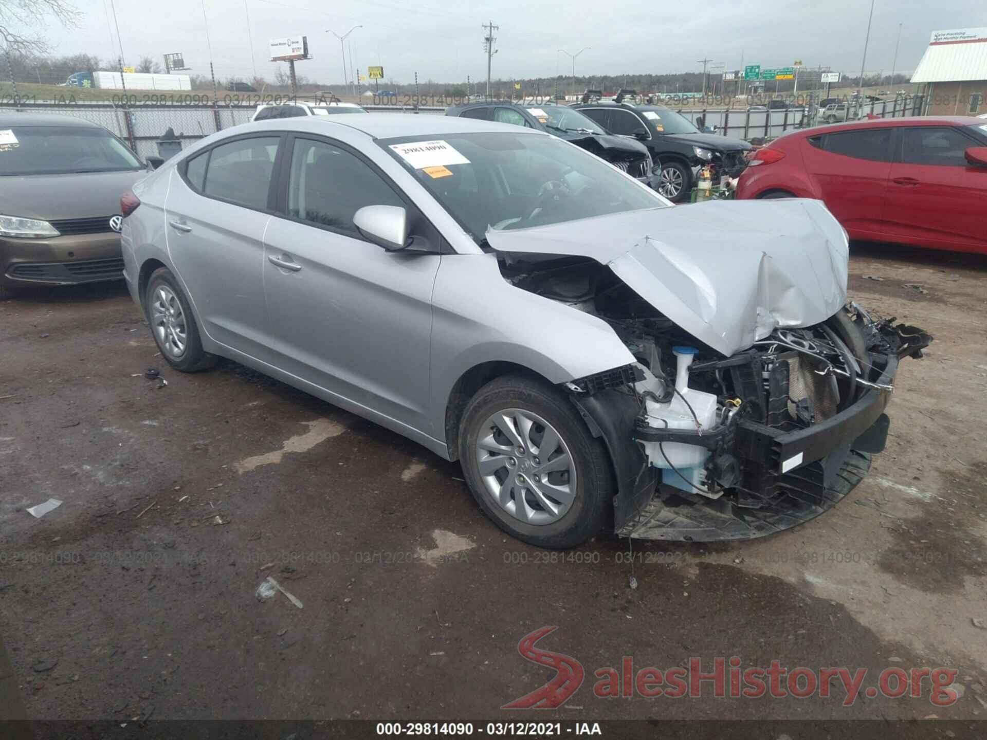 5NPD74LF2KH433183 2019 HYUNDAI ELANTRA