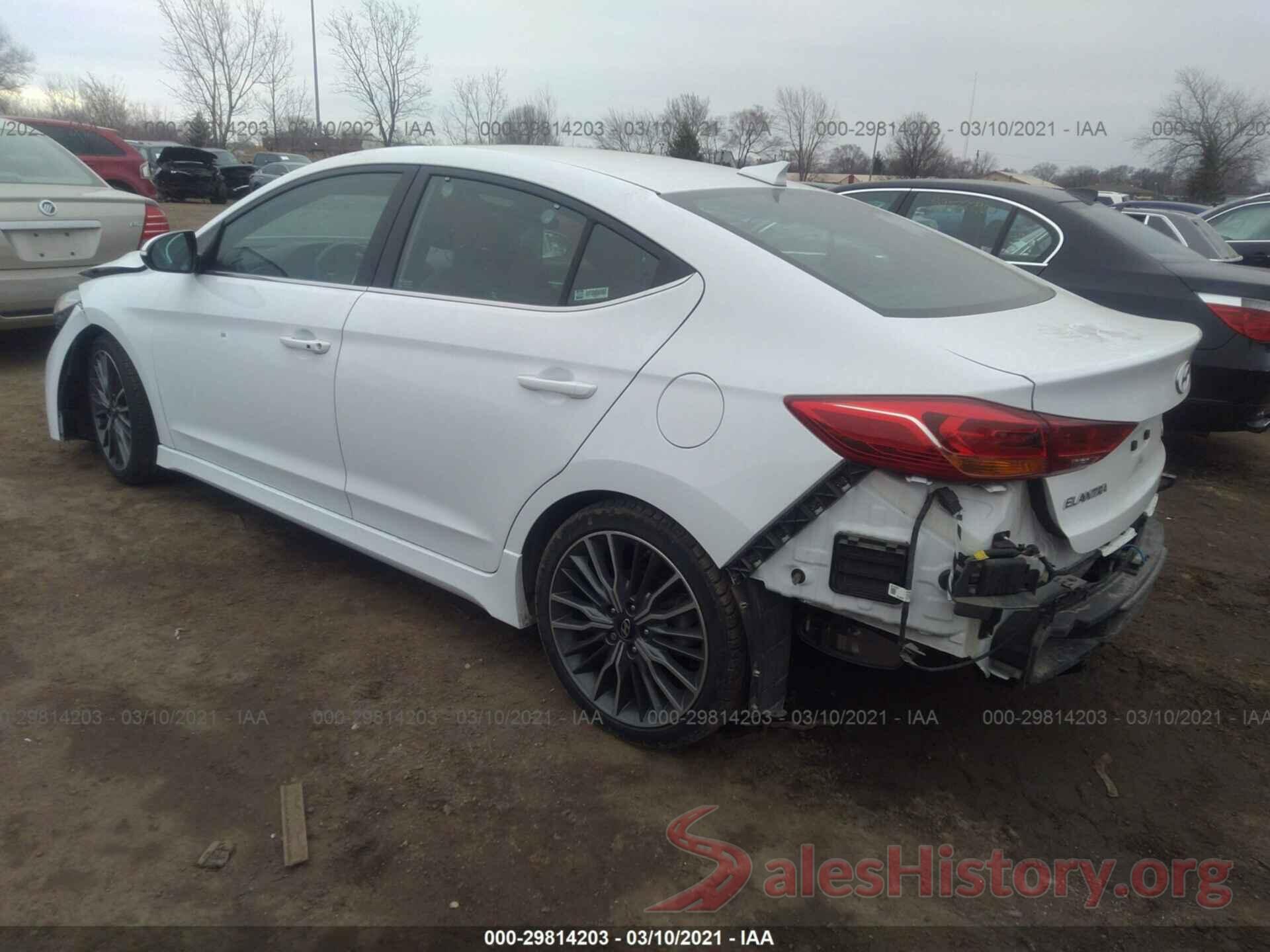 KMHD04LB6JU504435 2018 HYUNDAI ELANTRA