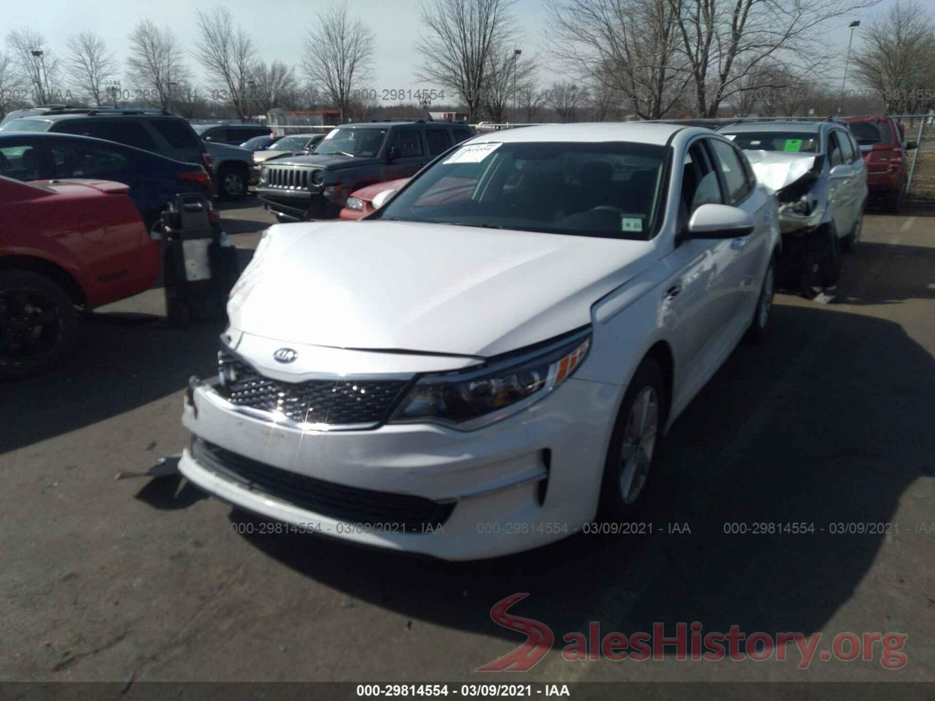 5XXGT4L3XGG035057 2016 KIA OPTIMA