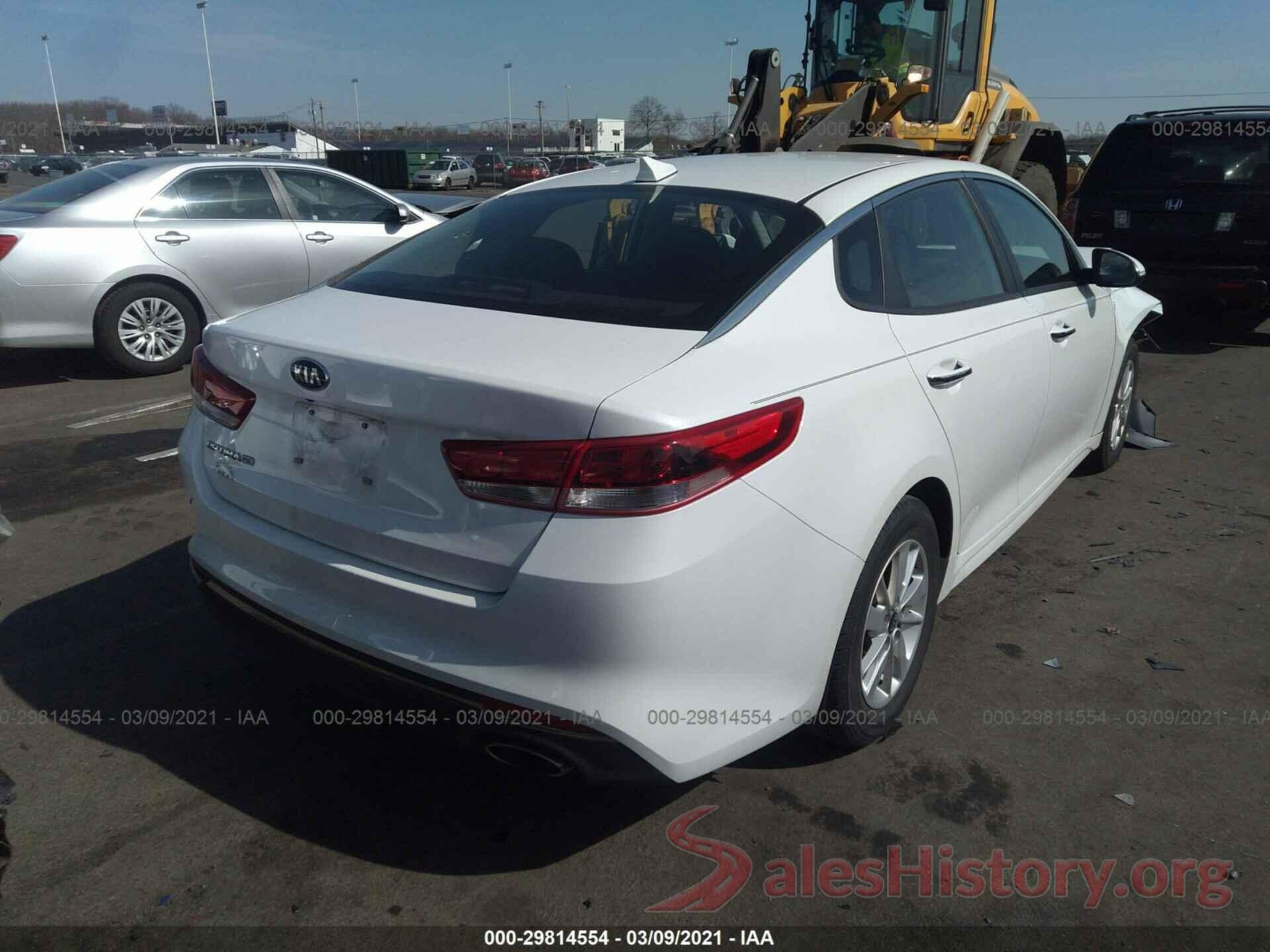 5XXGT4L3XGG035057 2016 KIA OPTIMA