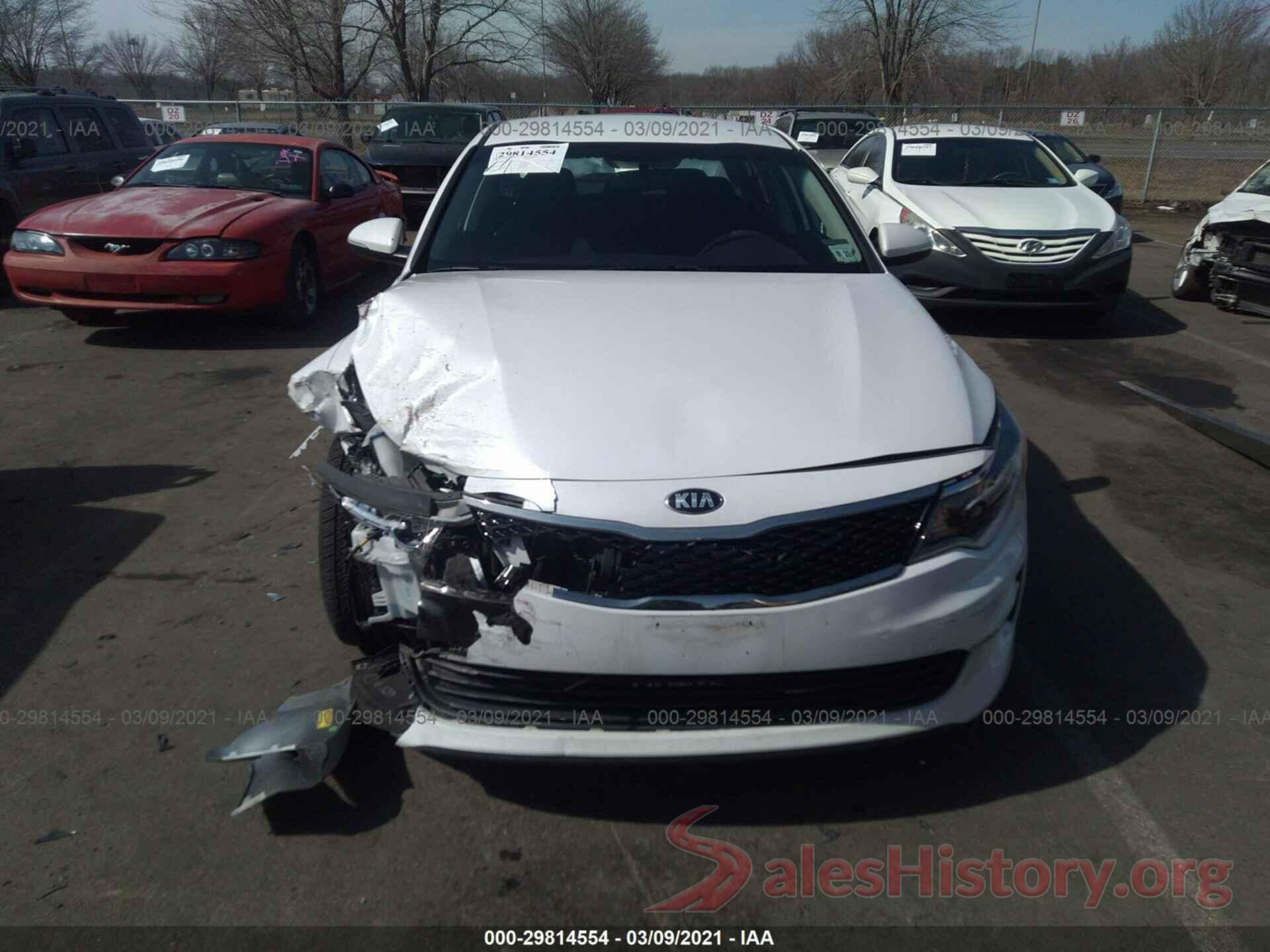 5XXGT4L3XGG035057 2016 KIA OPTIMA