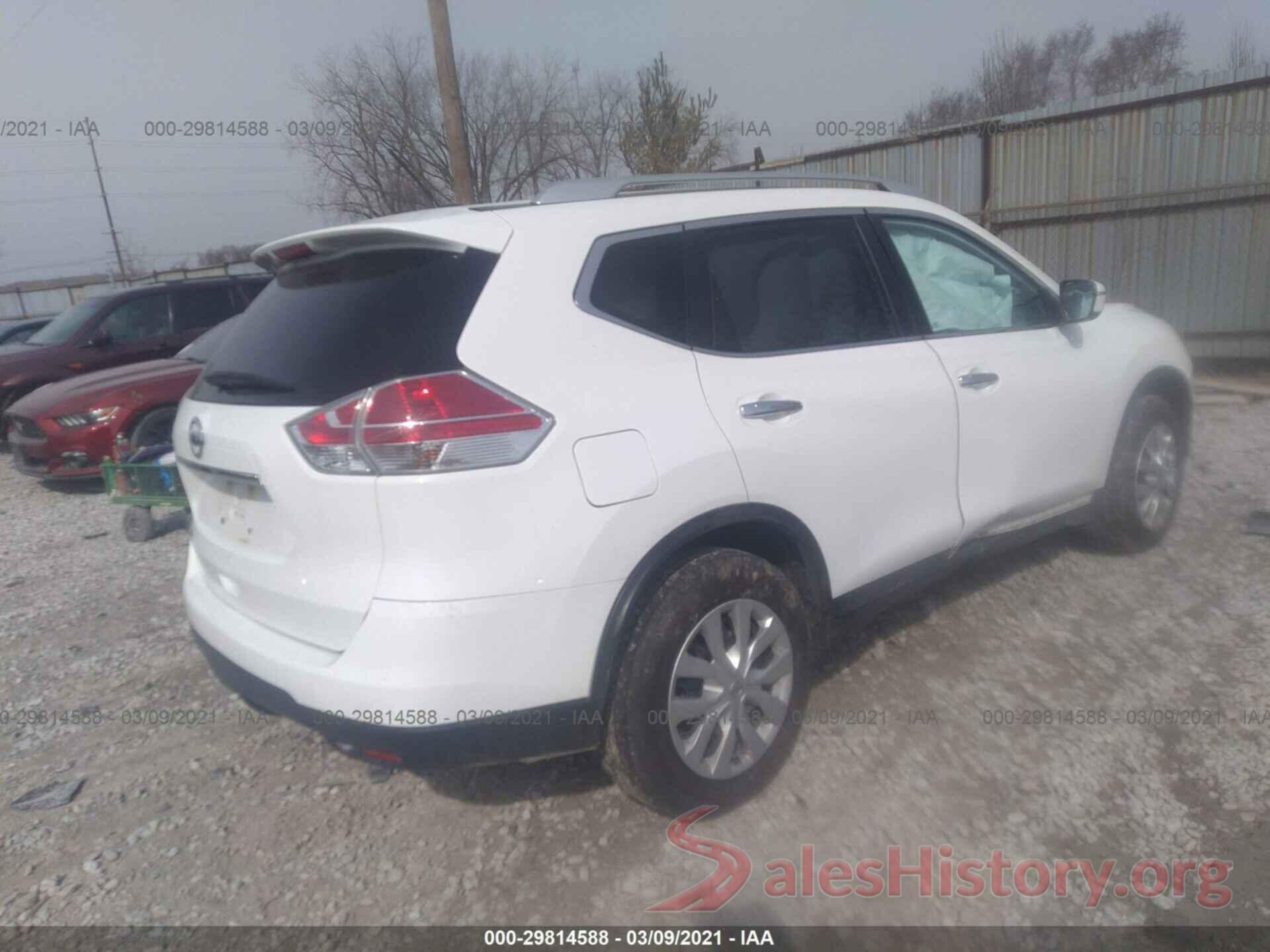 KNMAT2MT8GP594754 2016 NISSAN ROGUE