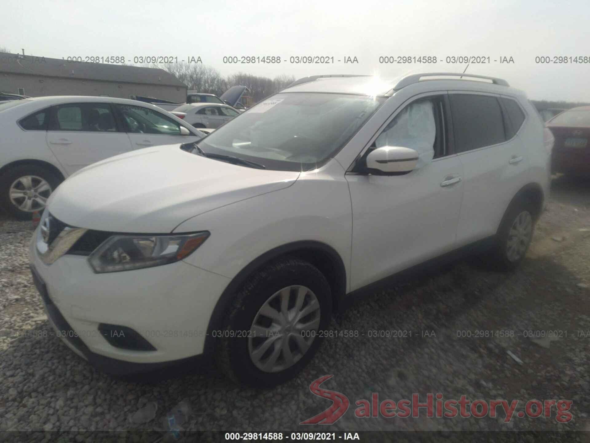 KNMAT2MT8GP594754 2016 NISSAN ROGUE