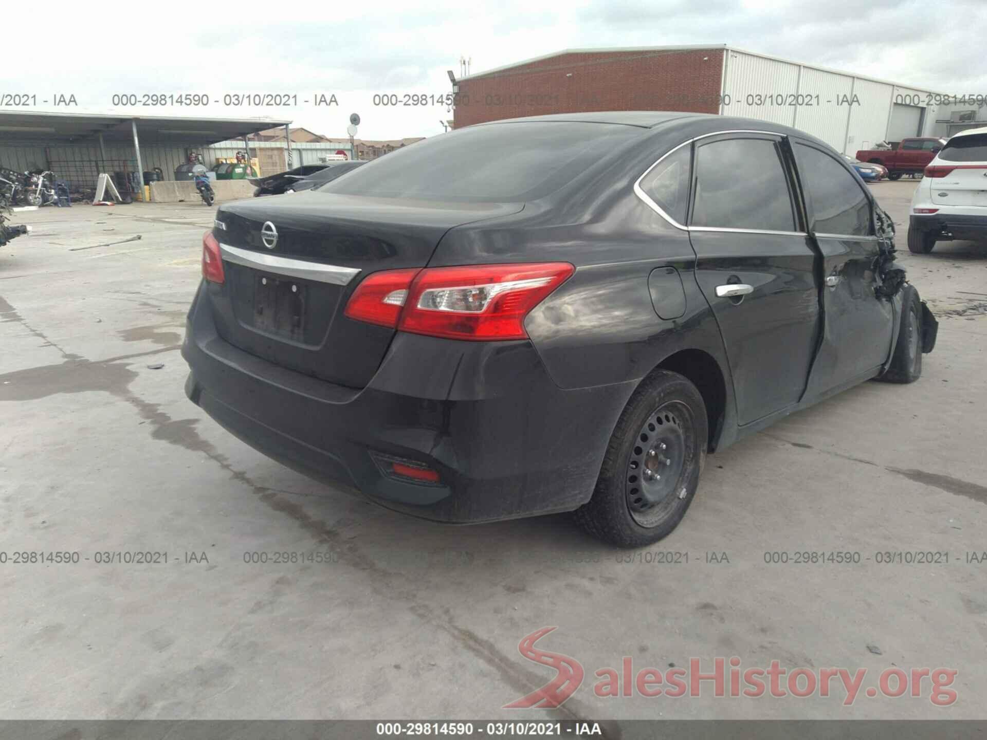 3N1AB7APXKY449474 2019 NISSAN SENTRA