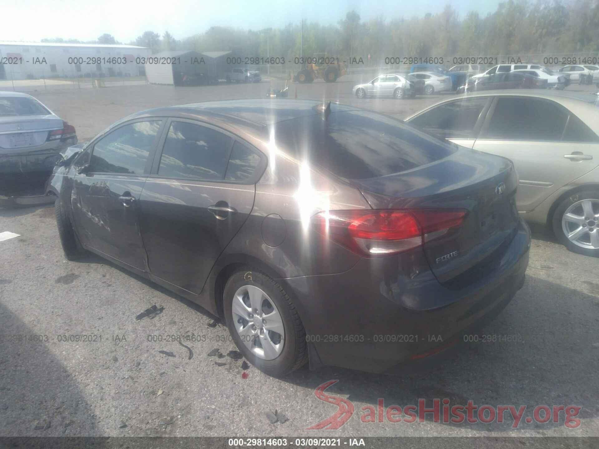 3KPFK4A70HE126448 2017 KIA FORTE