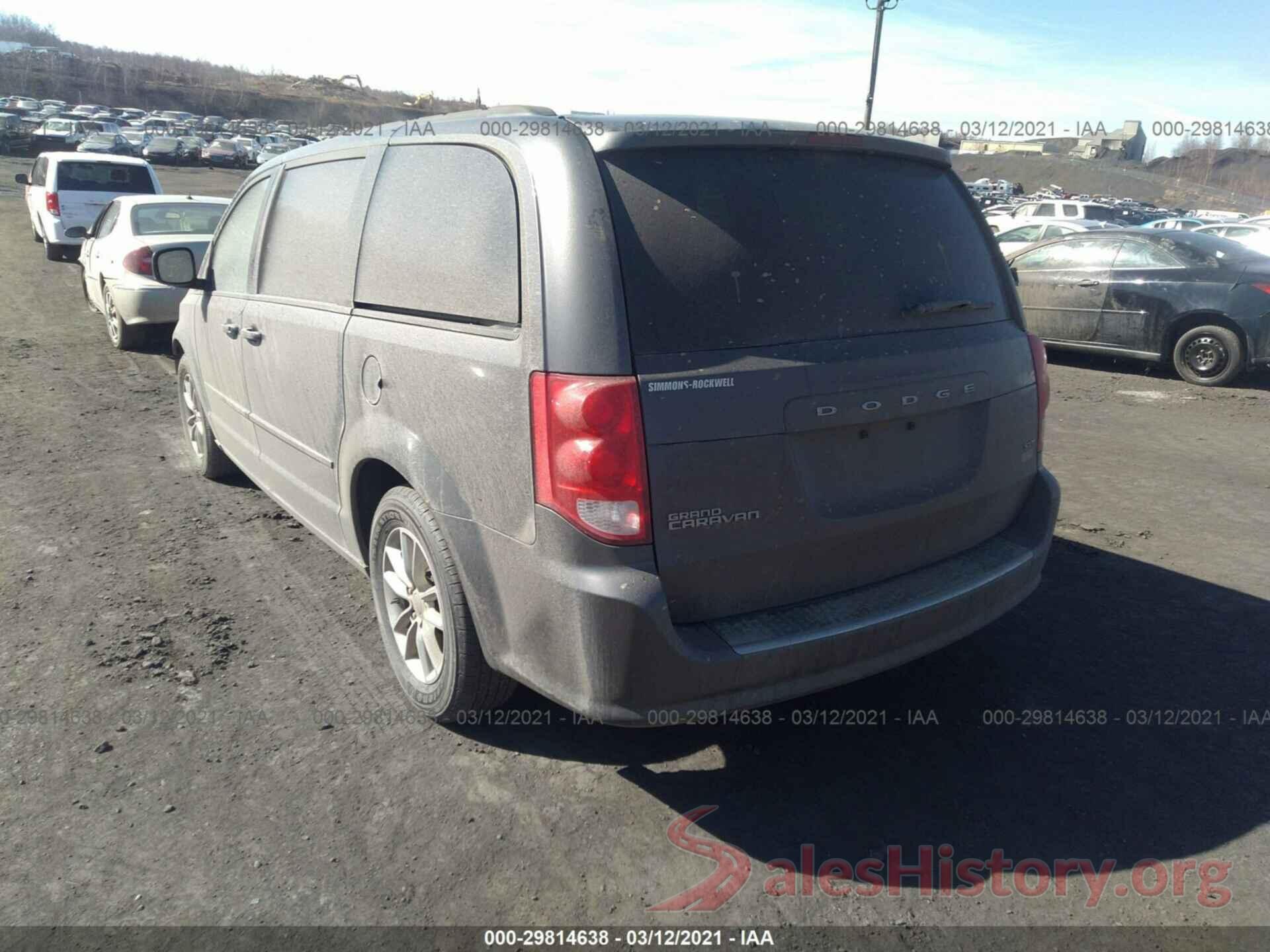 2C4RDGCG9GR379187 2016 DODGE GRAND CARAVAN