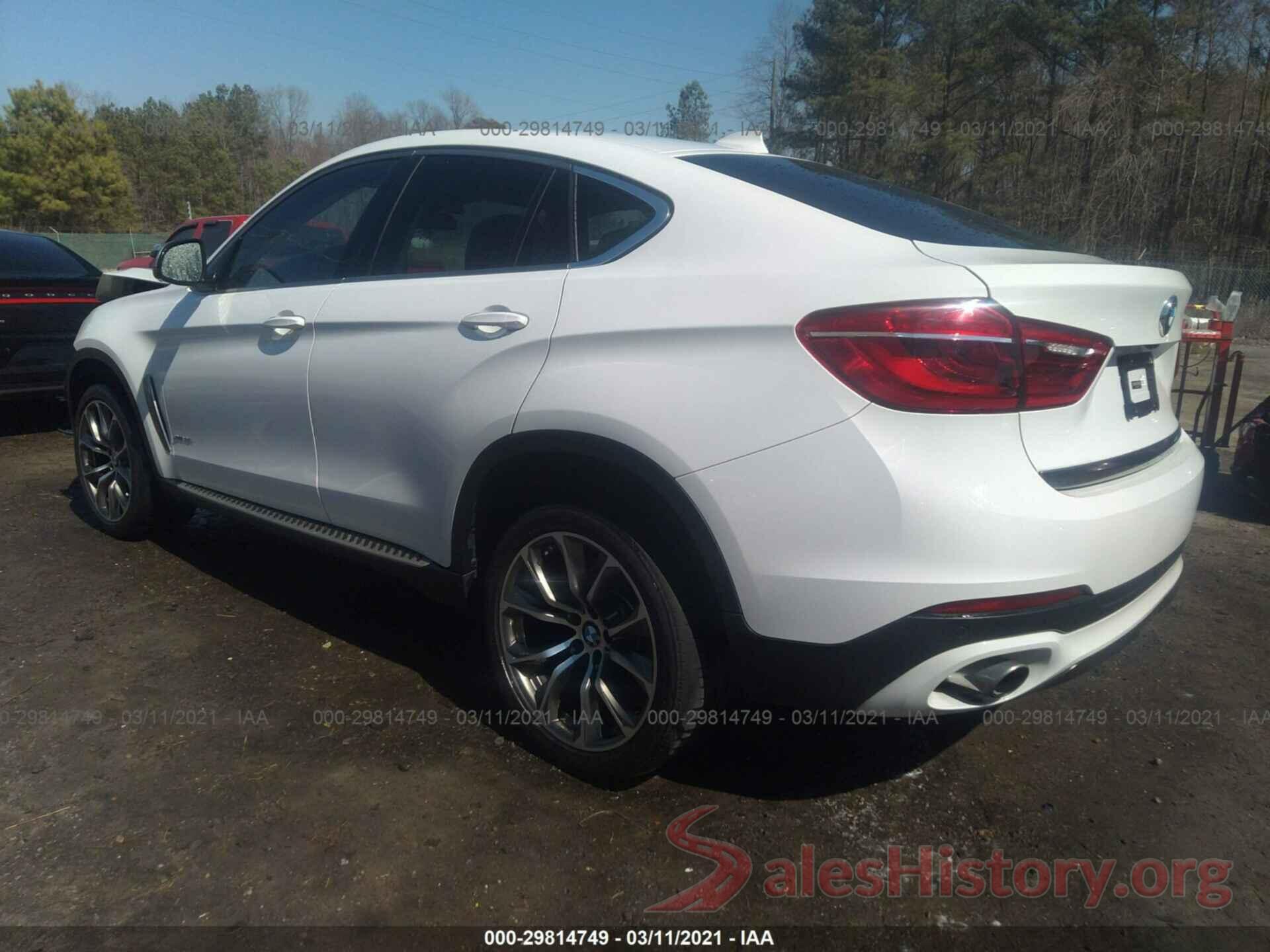 5UXKU2C54G0N83679 2016 BMW X6