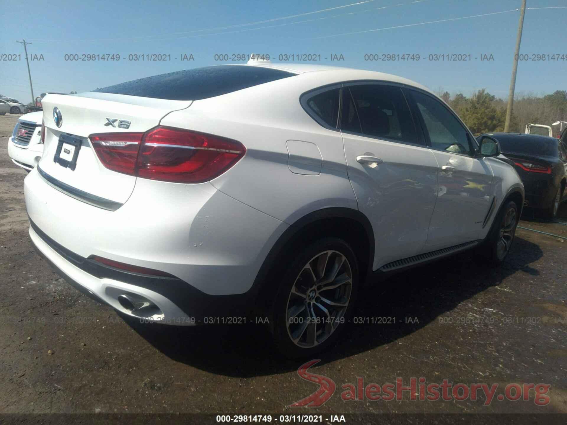 5UXKU2C54G0N83679 2016 BMW X6